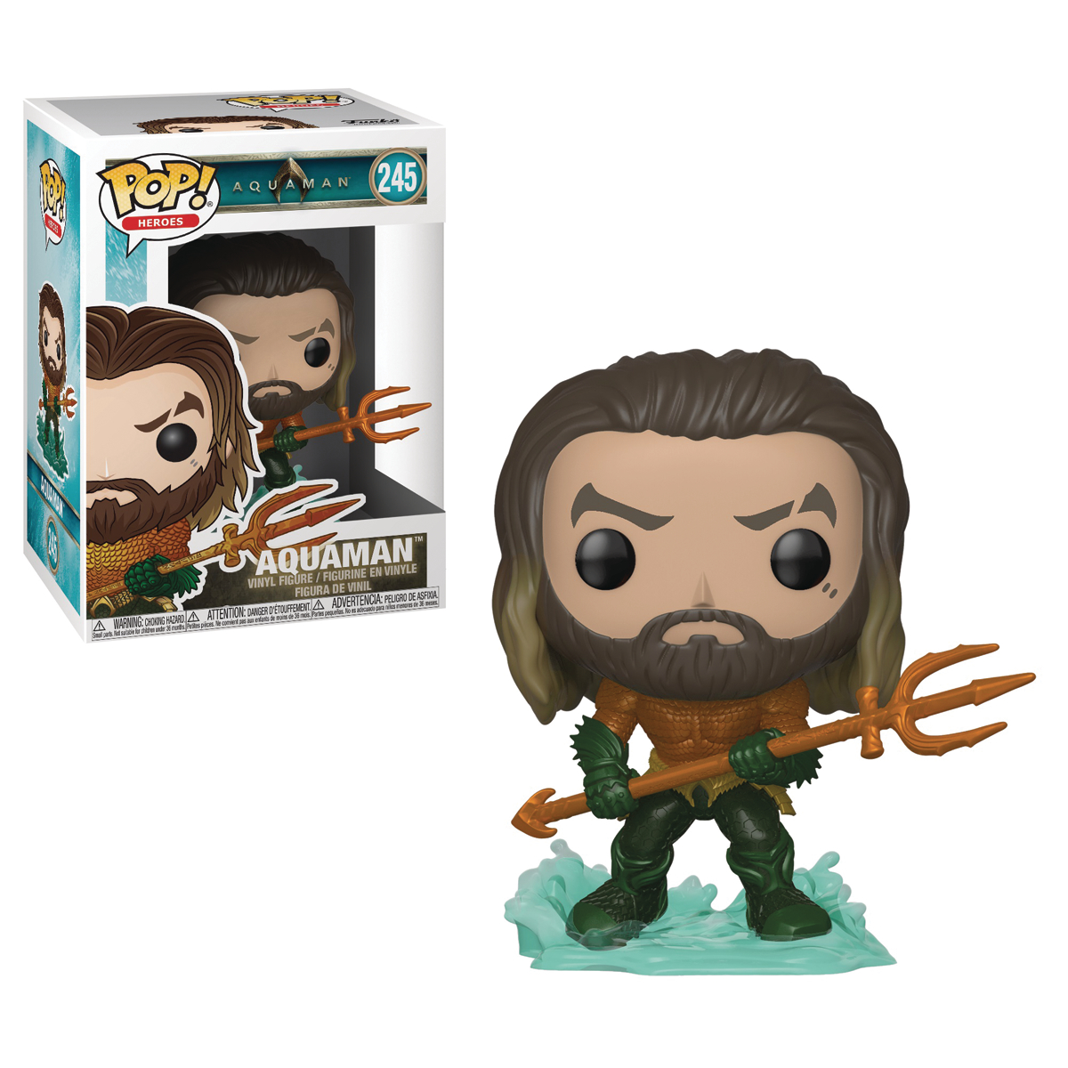 POP DC HEROES AQUAMAN VINYL FIG