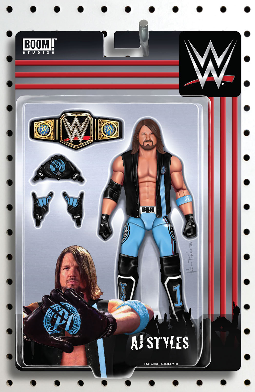WWE #23 RICHES ACTION FIGURE VAR