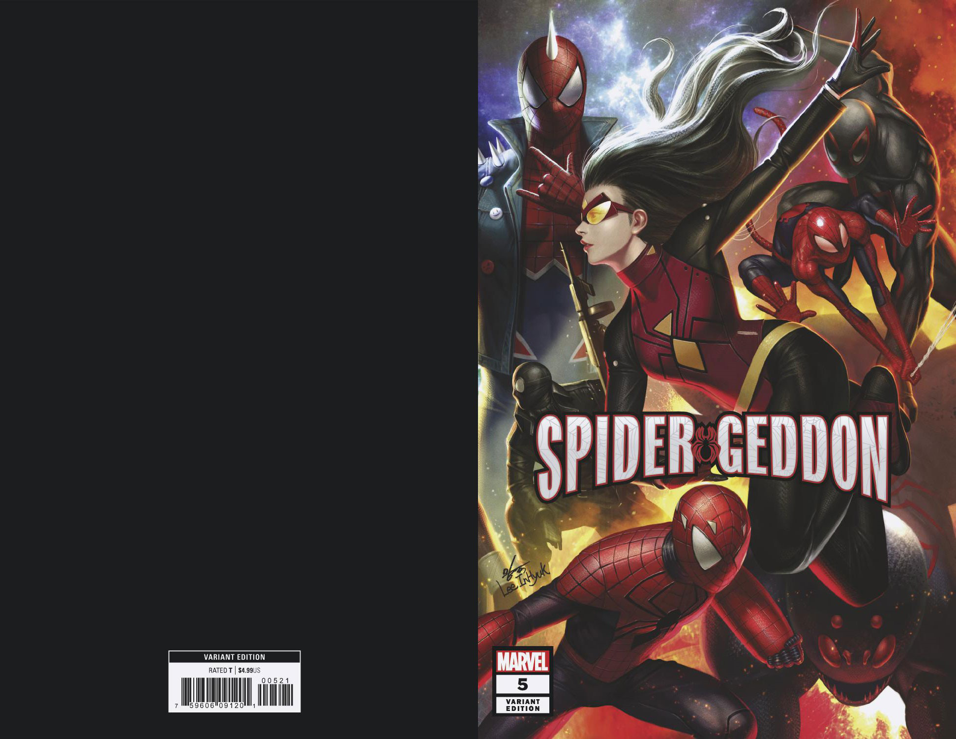 OCT180856 - SPIDER-GEDDON #5 (OF 5) IN HYUK LEE CONNECTING VAR - Previews  World