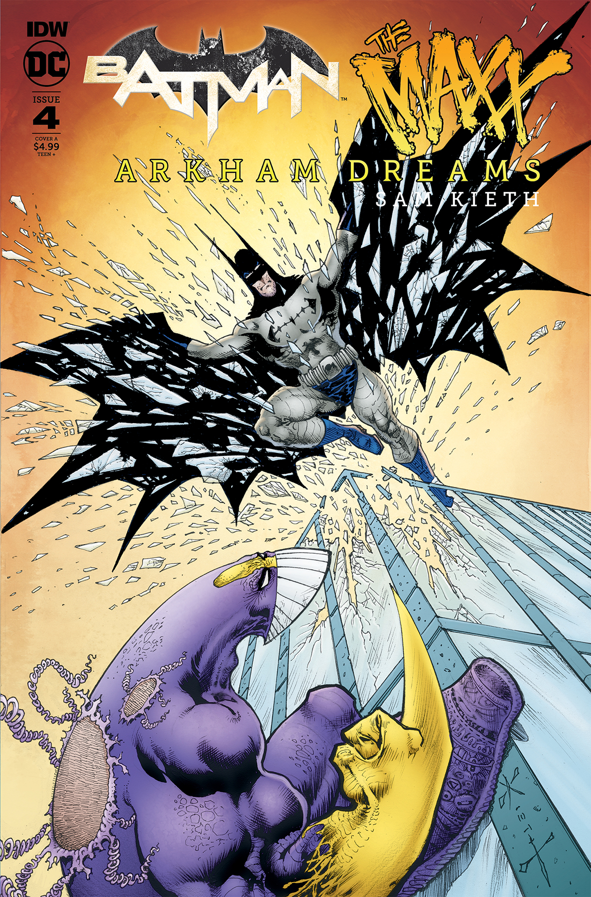 NOV180708 - BATMAN THE MAXX ARKHAM DREAMS #4 (OF 5) CVR A KIETH - Previews  World