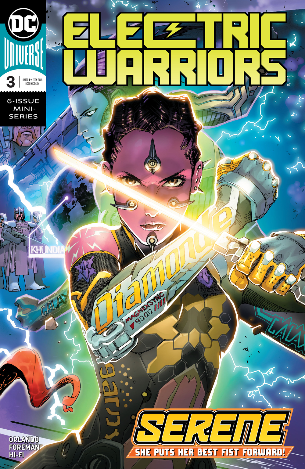 ELECTRIC WARRIORS #3 (OF 6)
