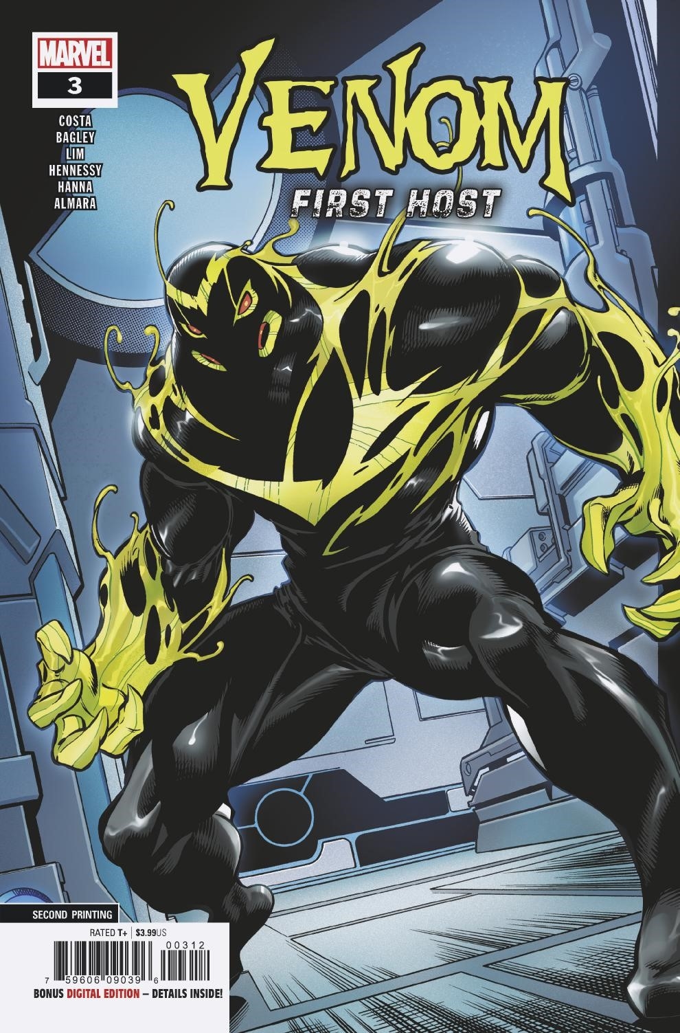 AUG188597 - VENOM FIRST HOST #3 (OF 5) 2ND PTG BAGLEY VAR - Previews World