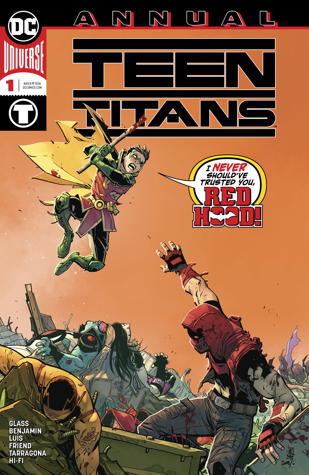 JUN180540 - TEEN TITANS #21 - Previews World