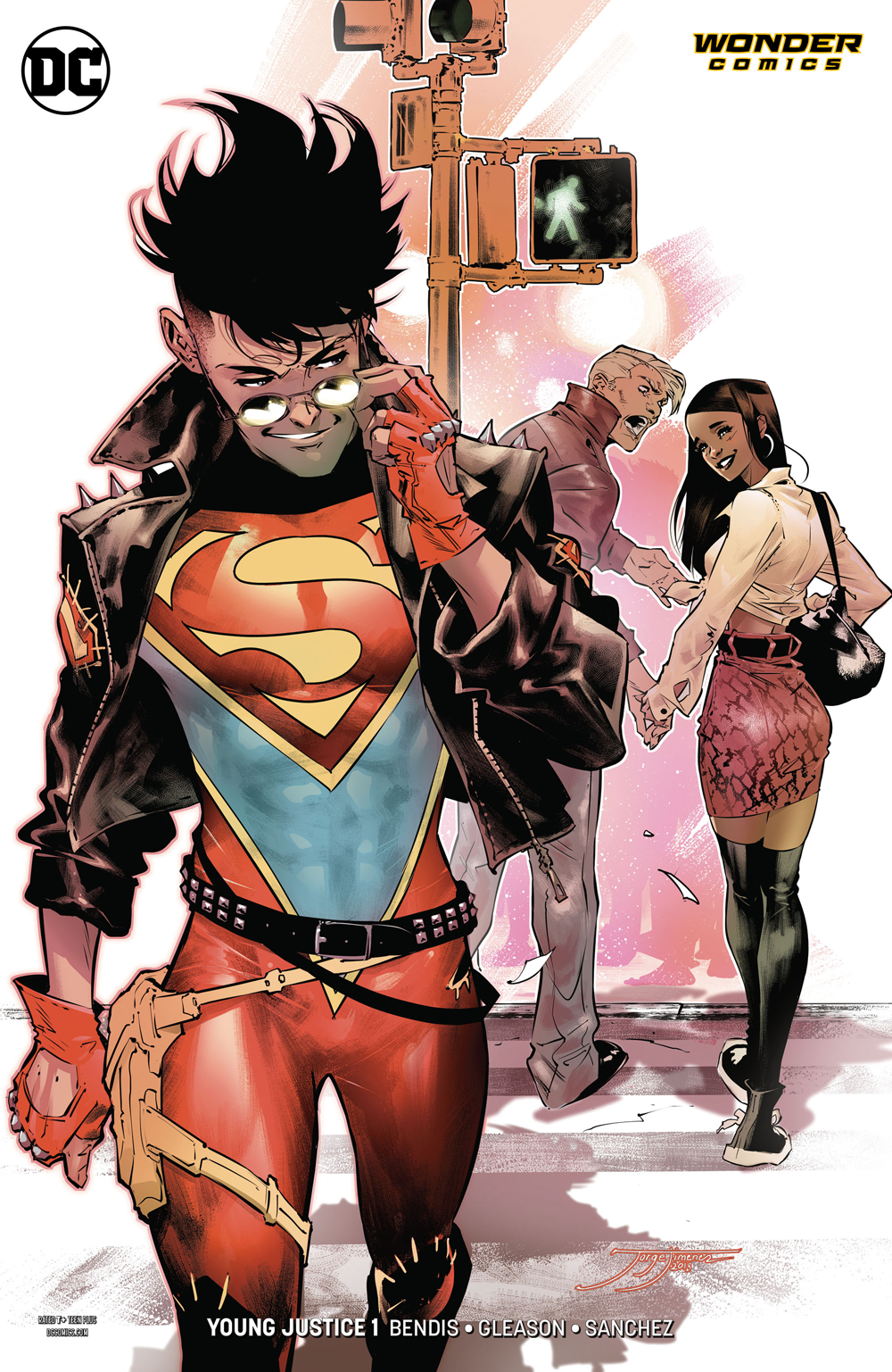 NOV180381 - YOUNG JUSTICE #1 SUPERBOY VAR ED - Previews World