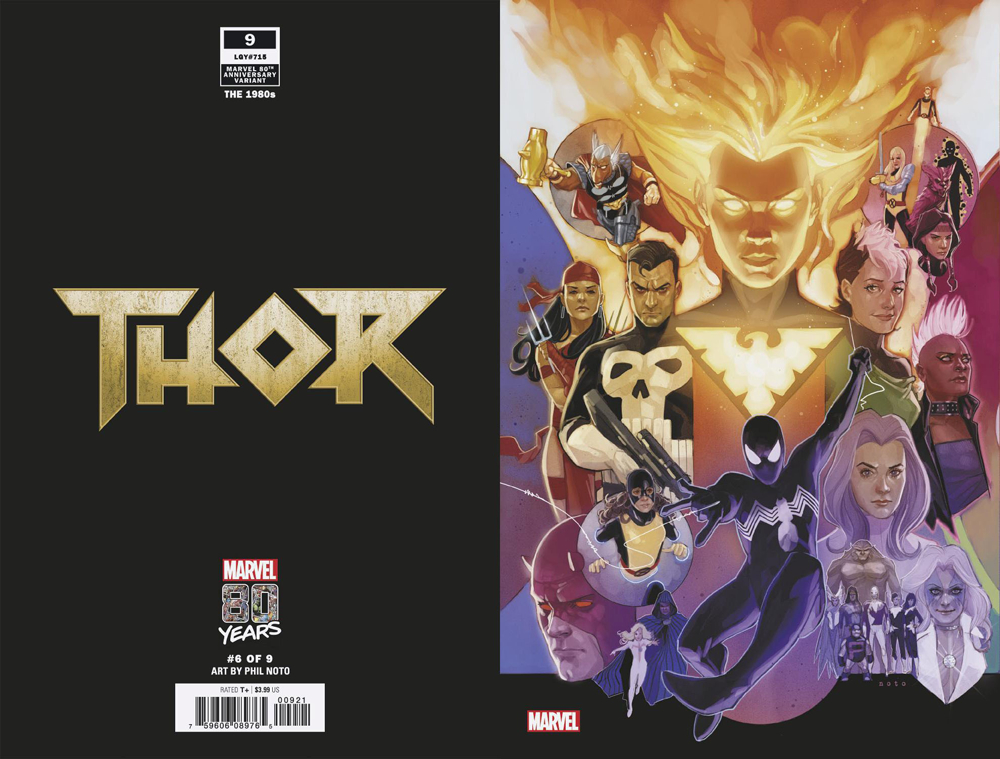 THOR #9 NOTO MARVEL 80TH VAR