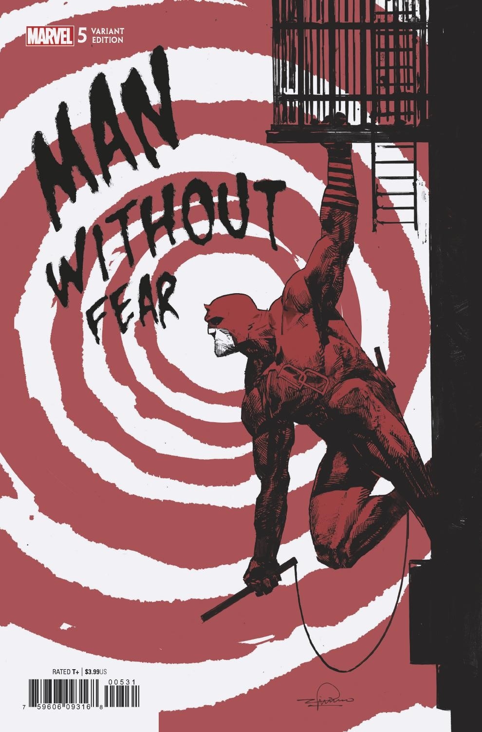 NOV180837 - MAN WITHOUT FEAR #5 ZAFFINO VAR - Previews World