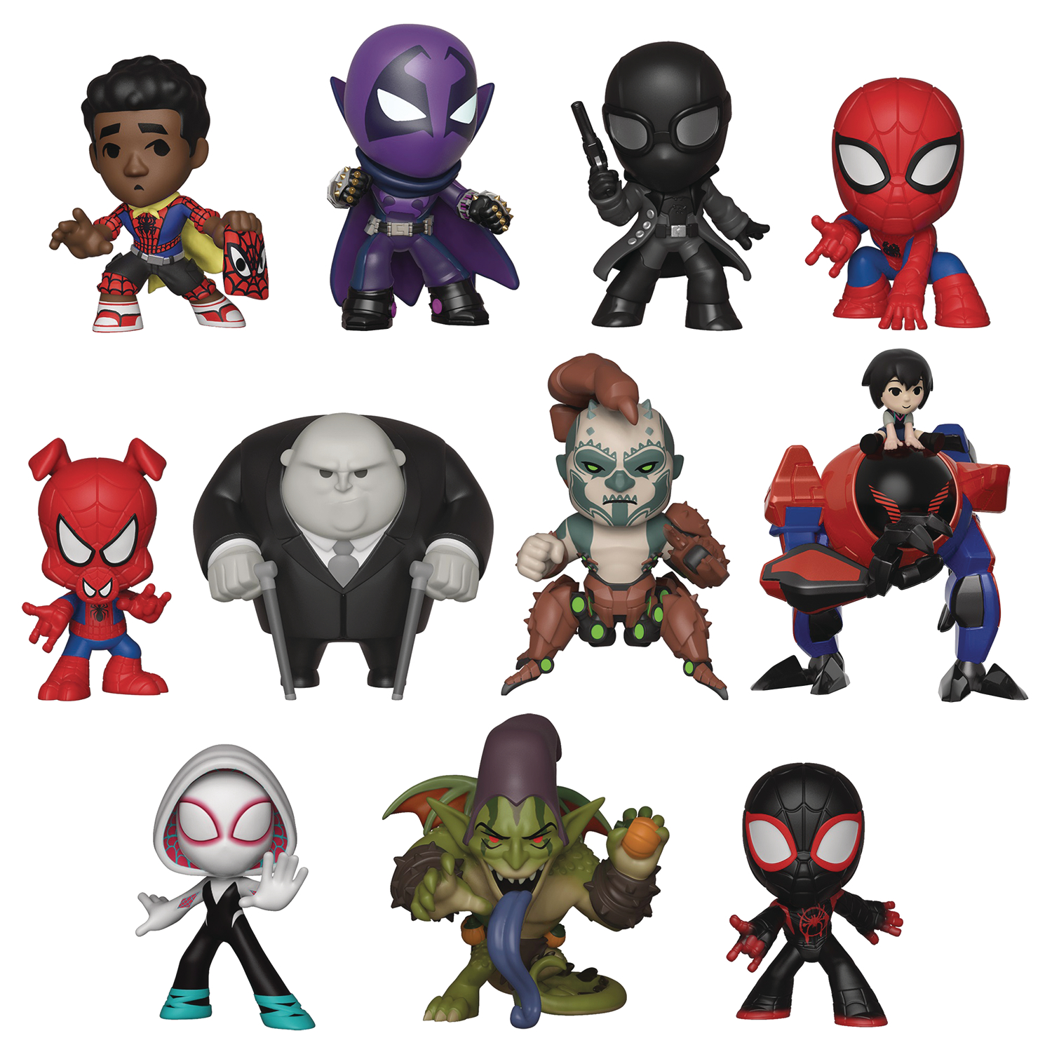 MYSTERY MINIS ANIMATED SPIDER-MAN 12PC BMB DISP
