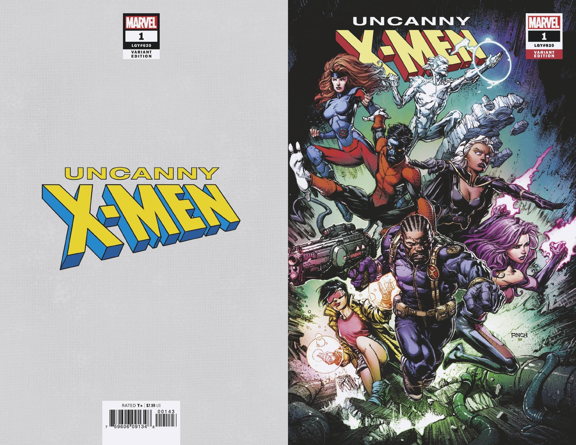 UNCANNY X-MEN #1 FINCH VAR