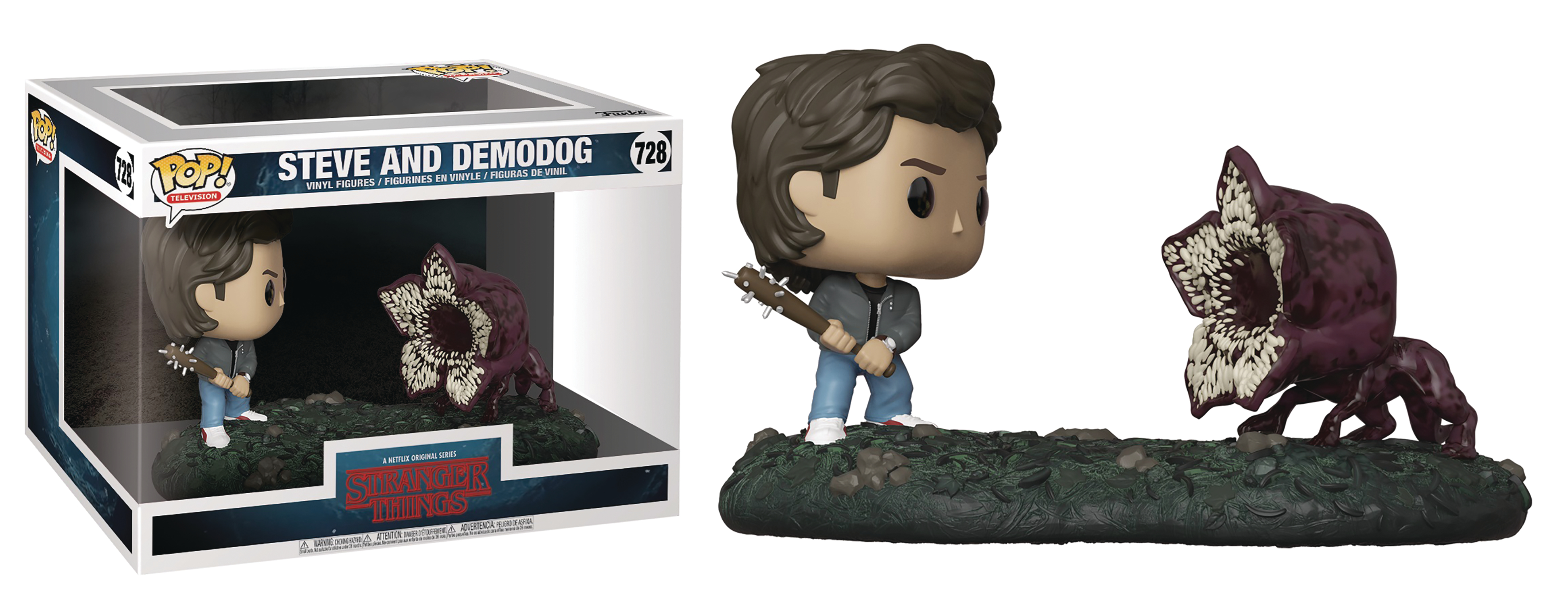 steve and demodog funko pop