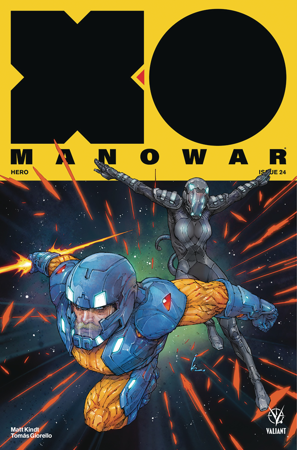 X-O MANOWAR (2017) #24 CVR A ROCAFORT
