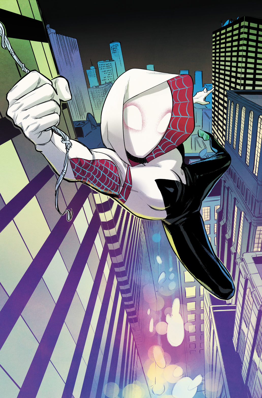 SEP188264 - SPIDER-GWEN GHOST-SPIDER #1 2ND PTG KAMPE VAR - Previews World