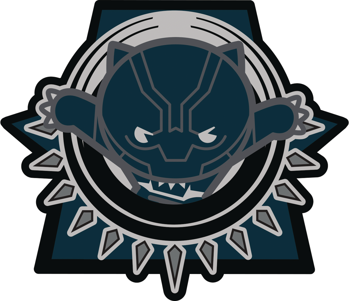 black panther marvel symbol