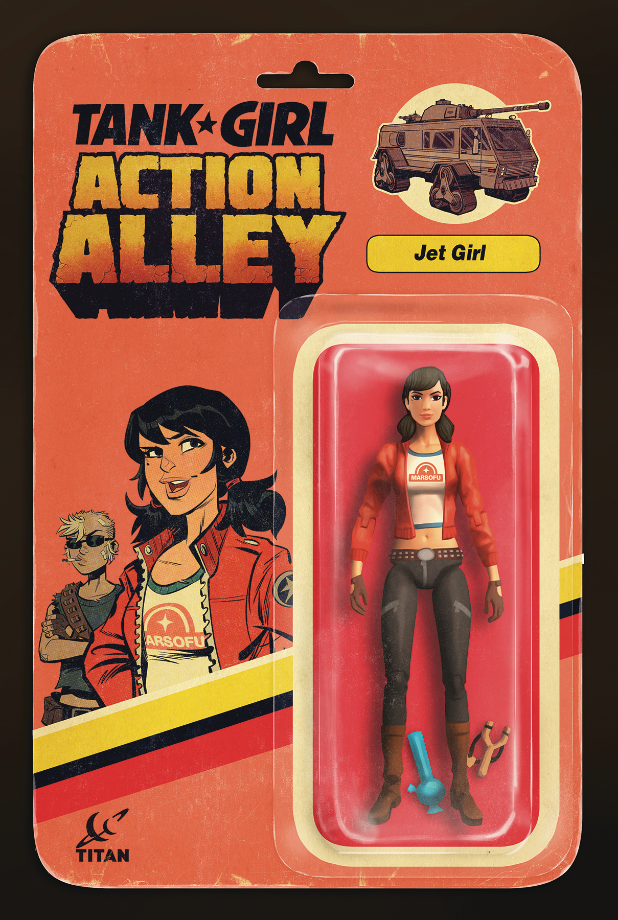 JAN192119 - TANK GIRL #4 CVR C JET GIRL ACTION FIGURE - Previews World