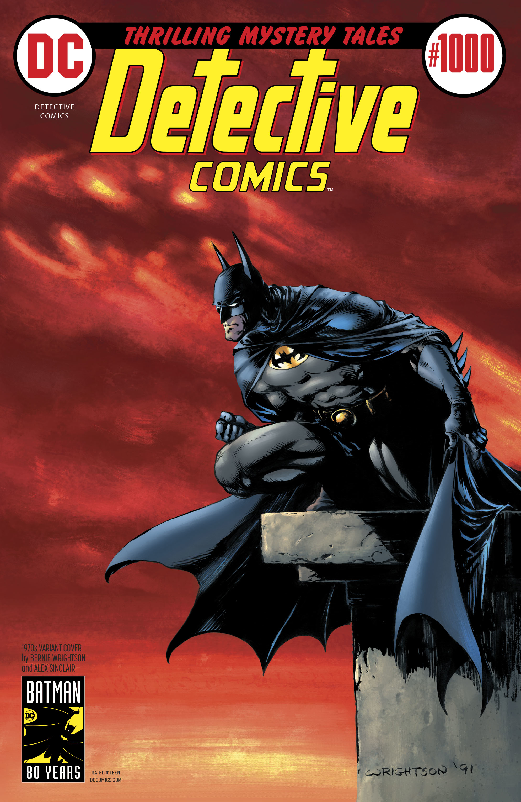 JAN190548 - DETECTIVE COMICS #1000 1970S VAR ED - Previews World