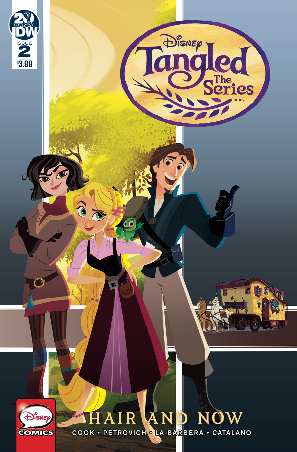 FEB190665 - TANGLED THE SERIES HAIR & NOW #2 DISNEY - Previews World