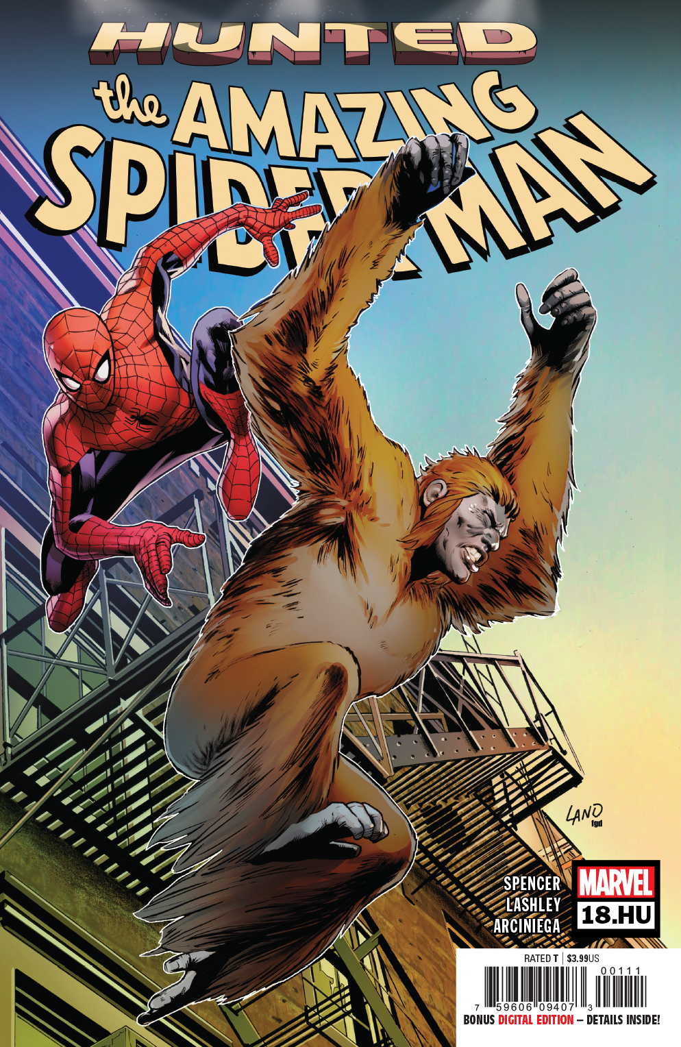 AMAZING SPIDER-MAN #18.HU