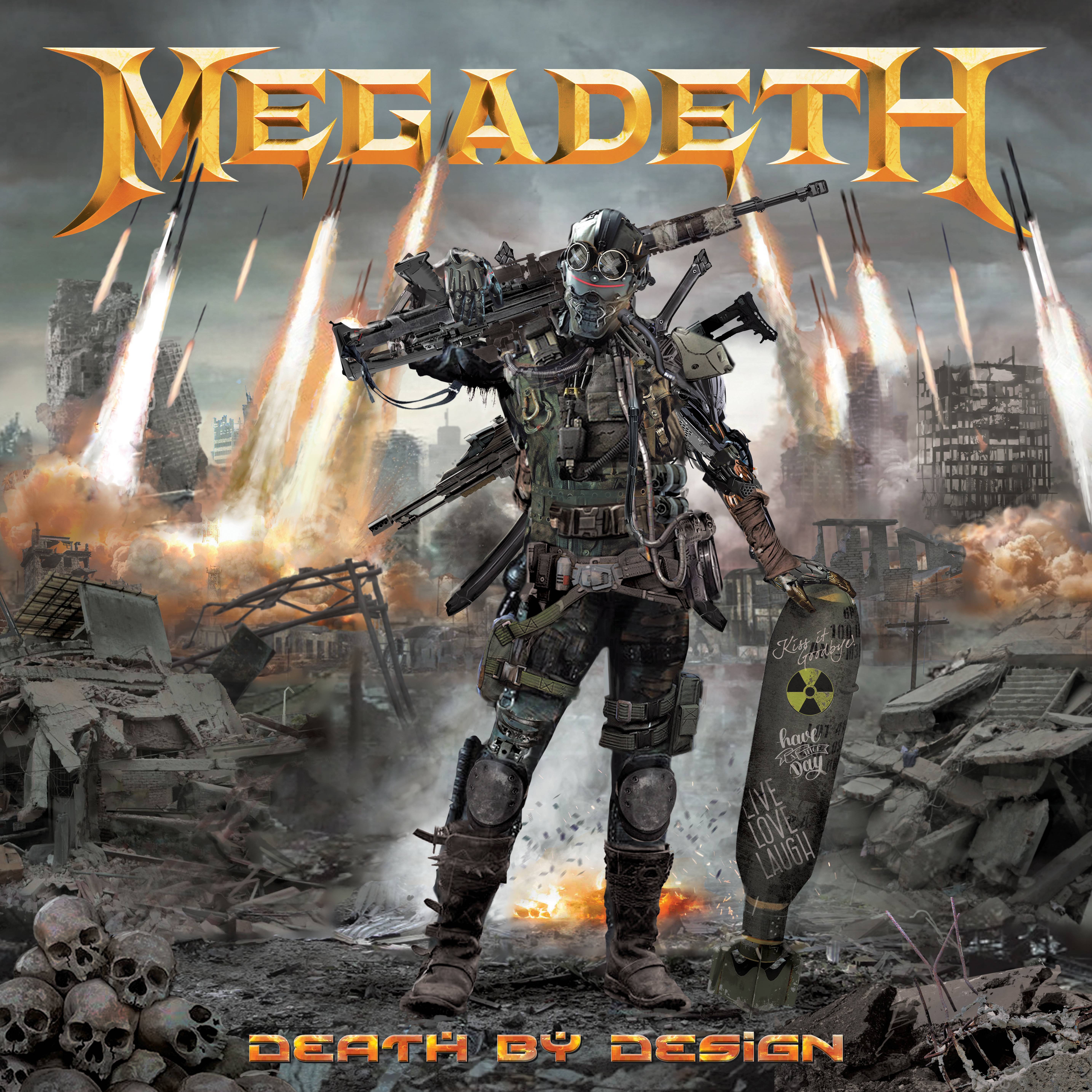 MEGADETH DEATH BY DESIGN HC (MR)