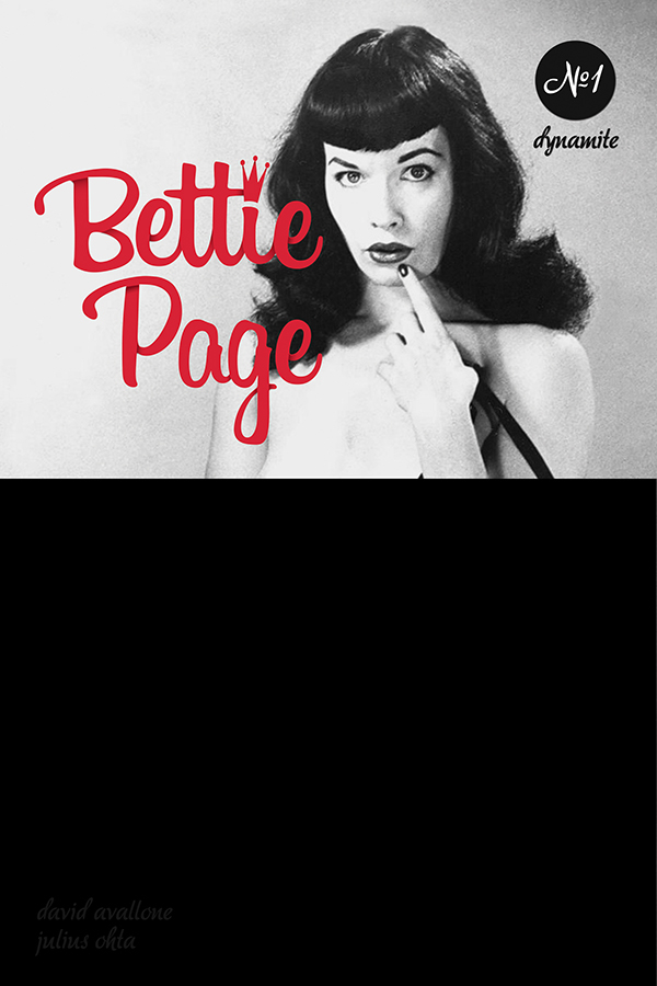 APR230429 - BETTIE PAGE #1 CVR O PHOTO BLACK BAG (MR) - Previews World