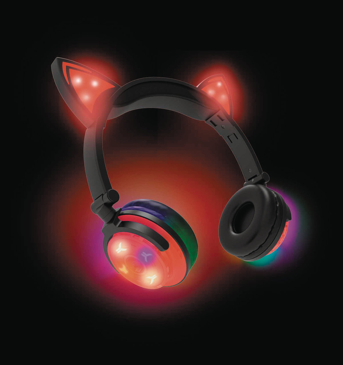 Wireless led online headset