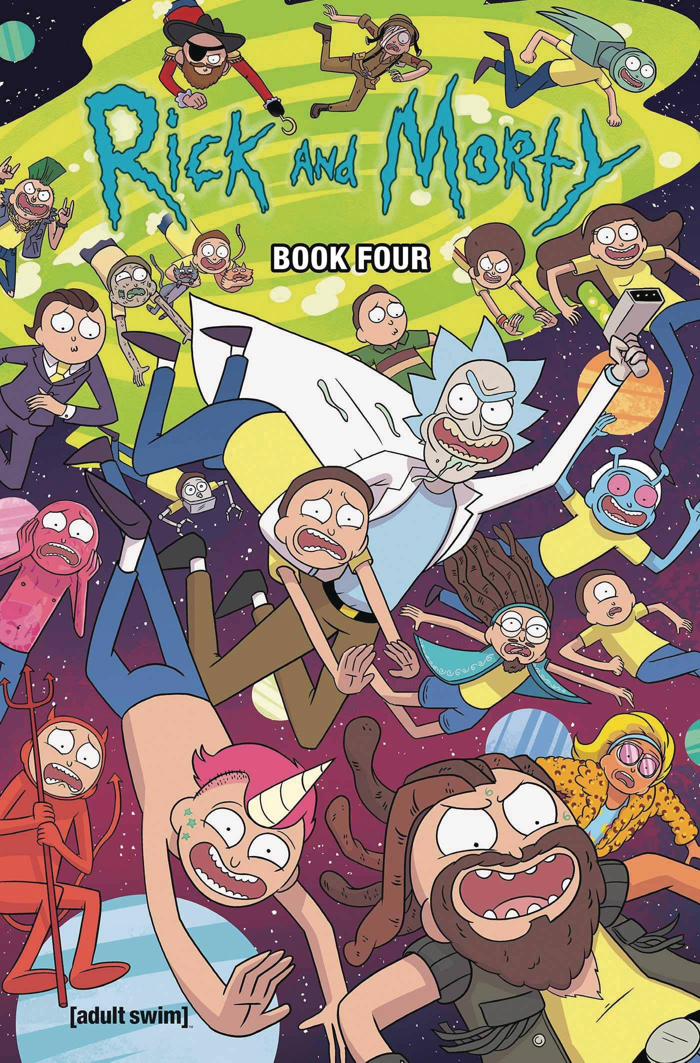 RICK AND MORTY HC BOOK 04 DLX ED