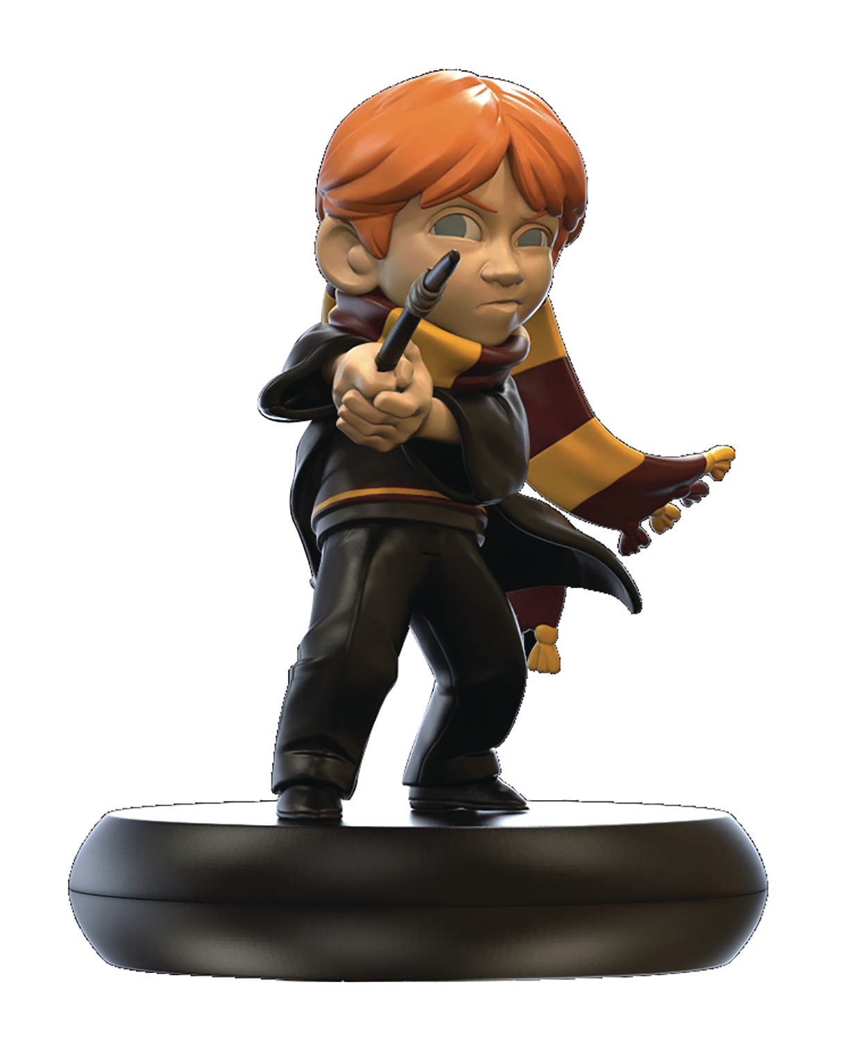 DEC188998 - HARRY POTTER RON WEASLEY W/WAND Q-FIG FIGURE - Previews World