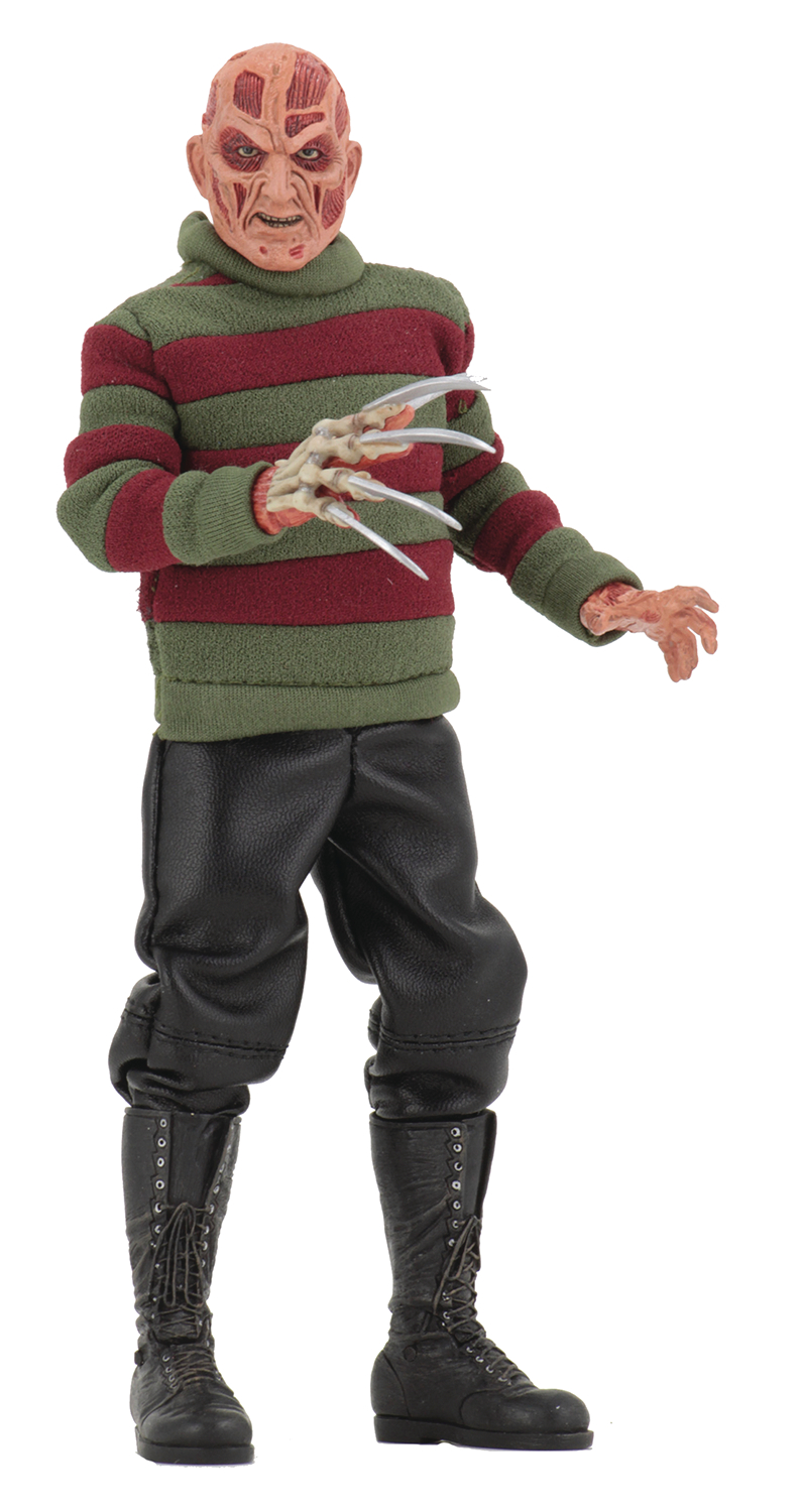 NIGHTMARE ON ELM STREET NEW NIGHTMARE FREDDY 8IN RETRO AF (D