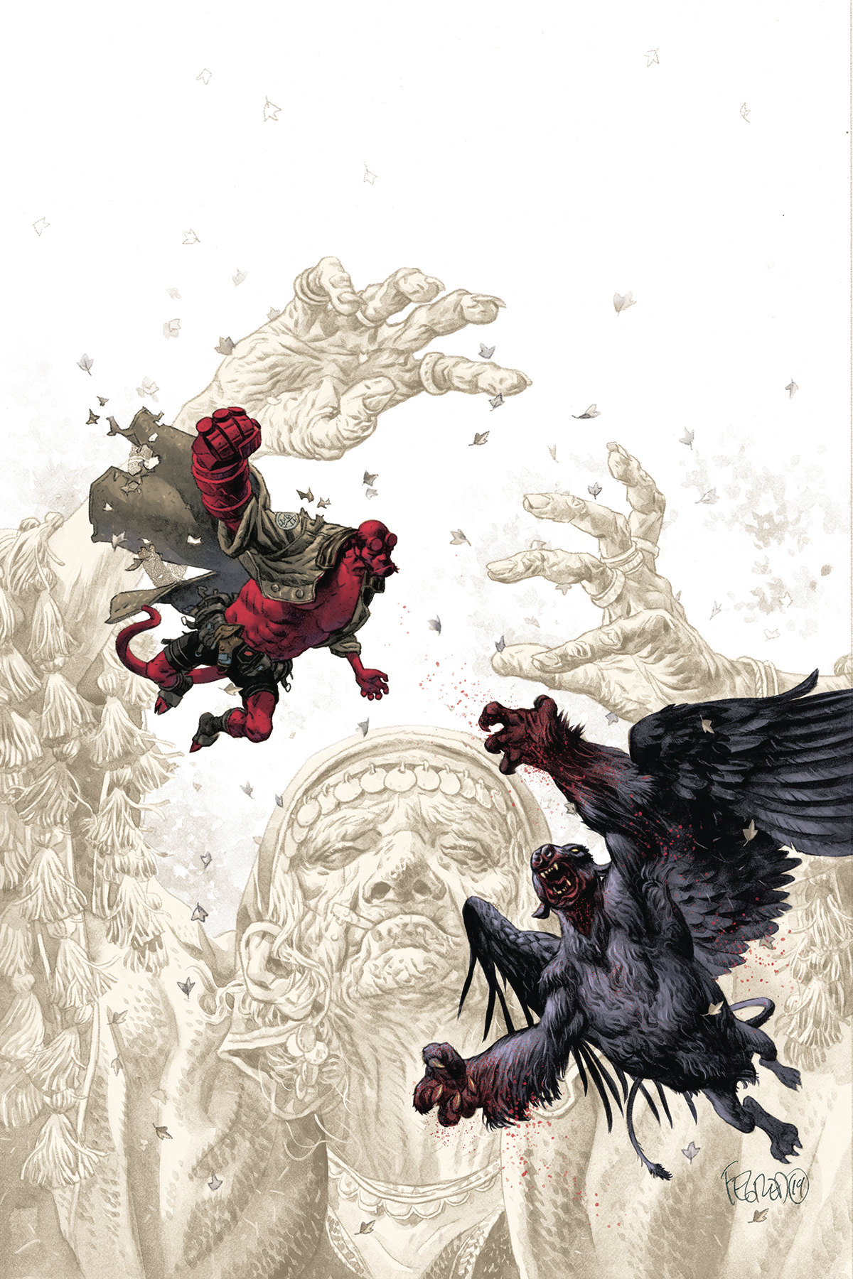 HELLBOY AND BPRD BEAST OF VARGU CVR A FEGREDO