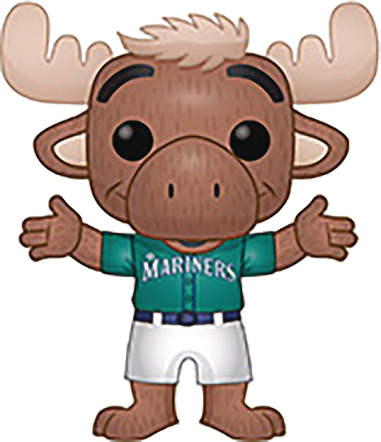 June 05, 2016: Seattle Mariner's mascot, Mariner Moose during the