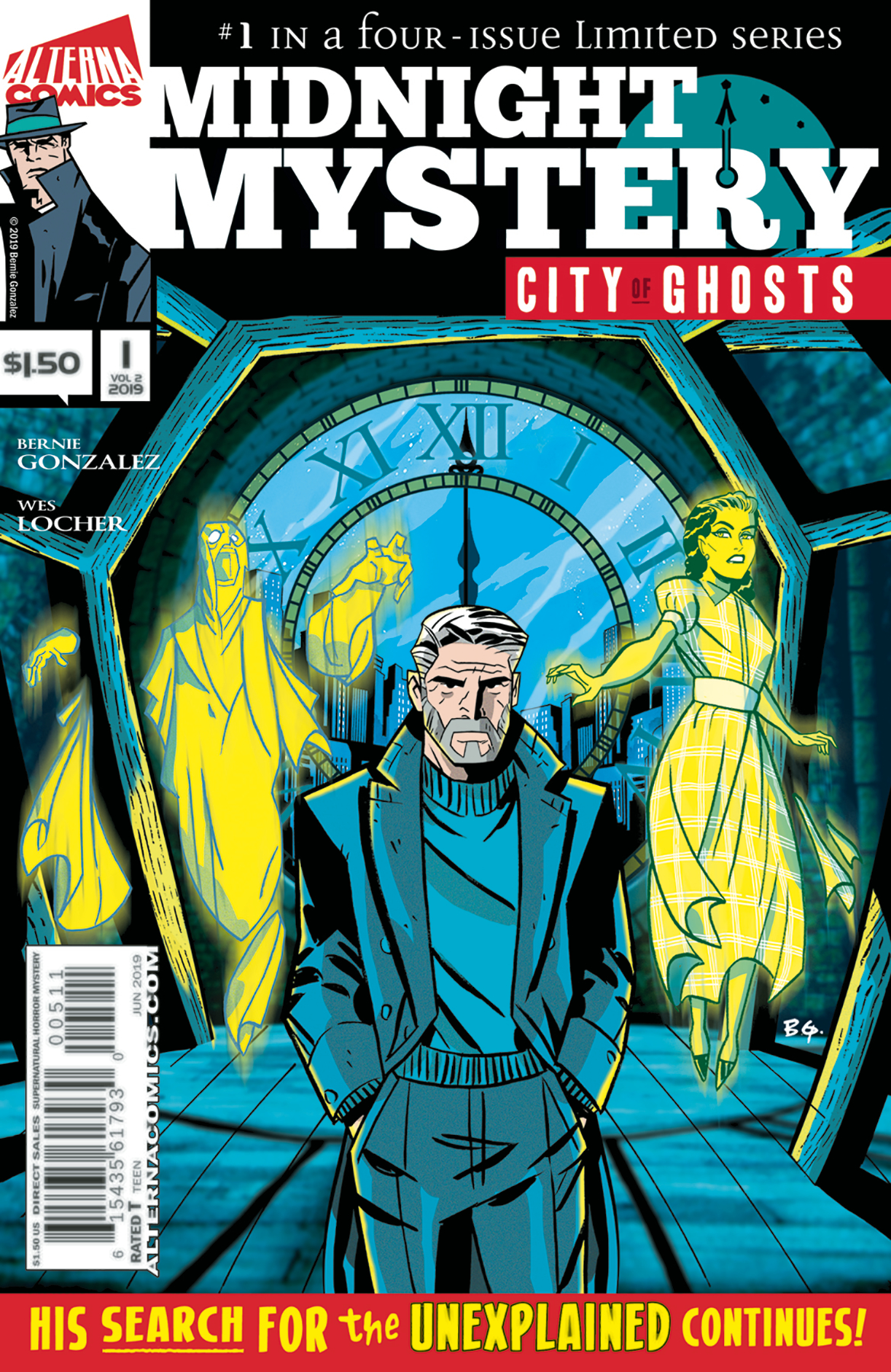 MIDNIGHT MYSTERY VOL 02 CITY OF GHOSTS #1