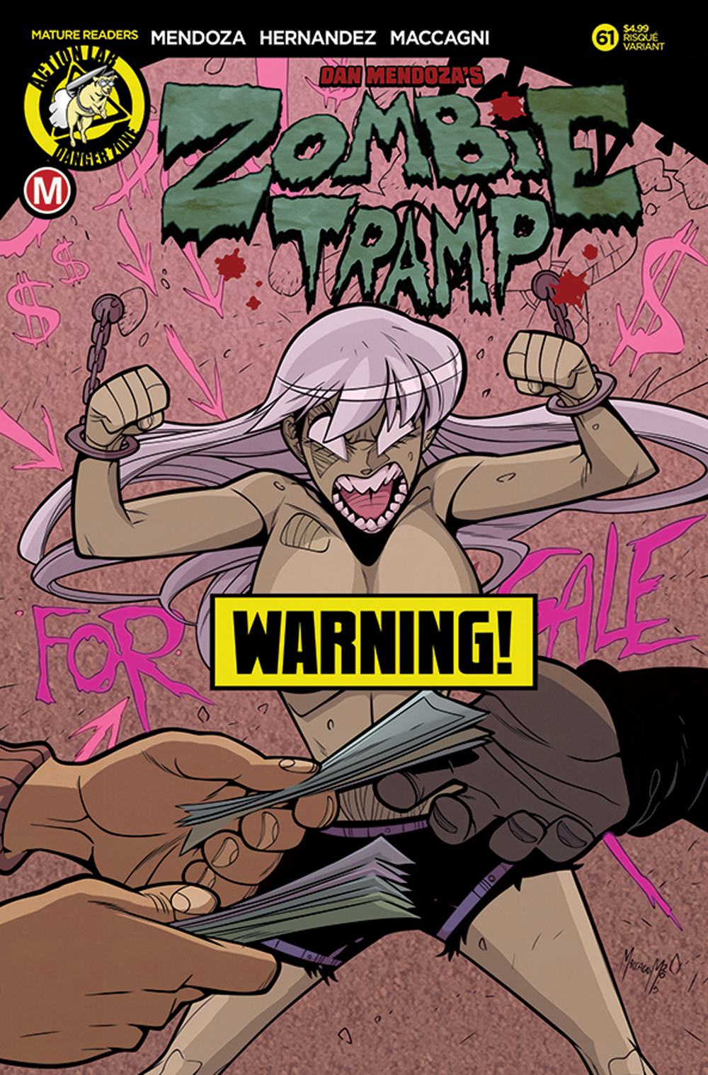 ZOMBIE TRAMP ONGOING #61 CVR B MACCAGNI RISQUE (MR)