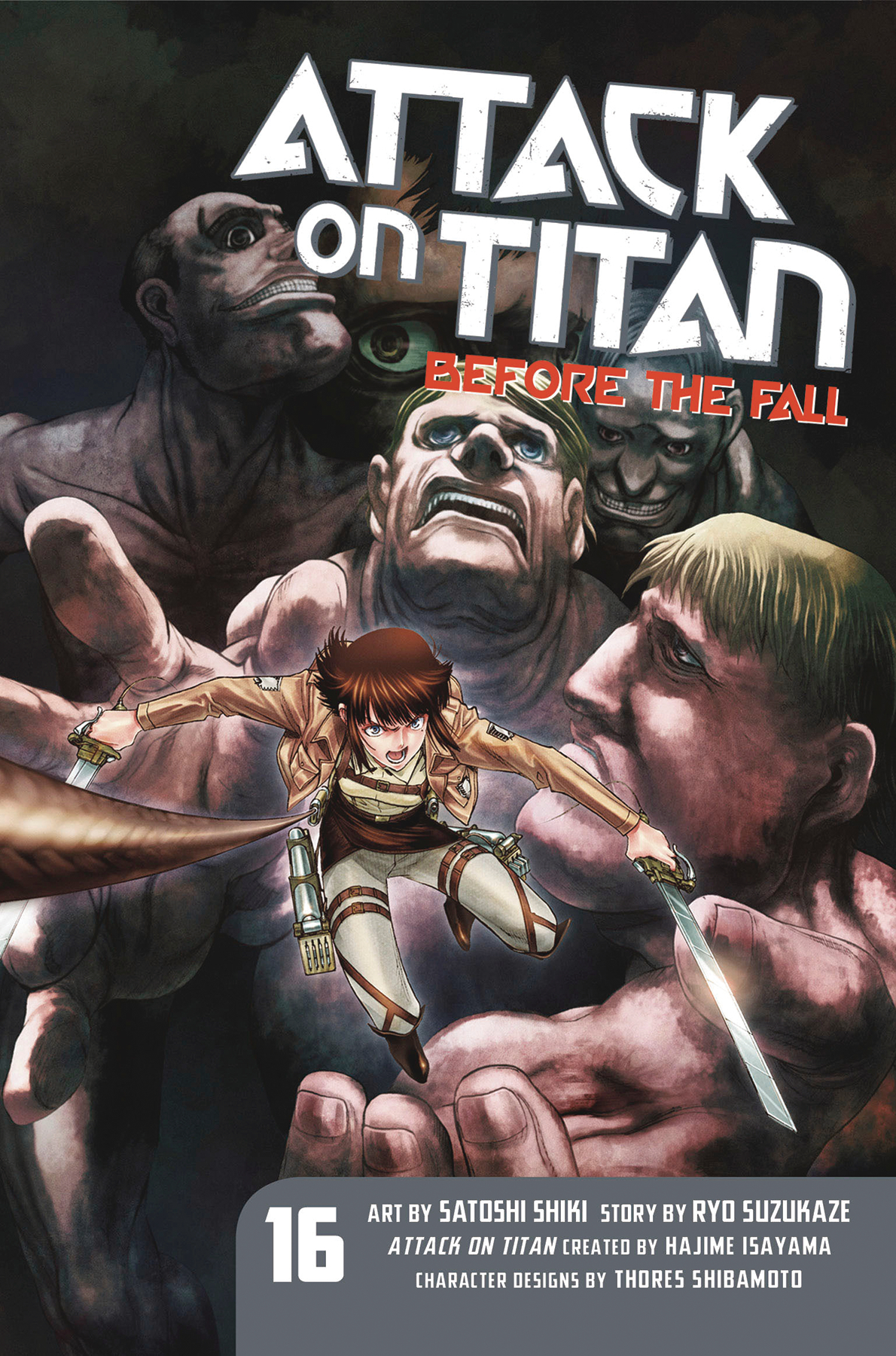 JAN198512 - ATTACK ON TITAN BEFORE THE FALL GN VOL 16 - Previews World