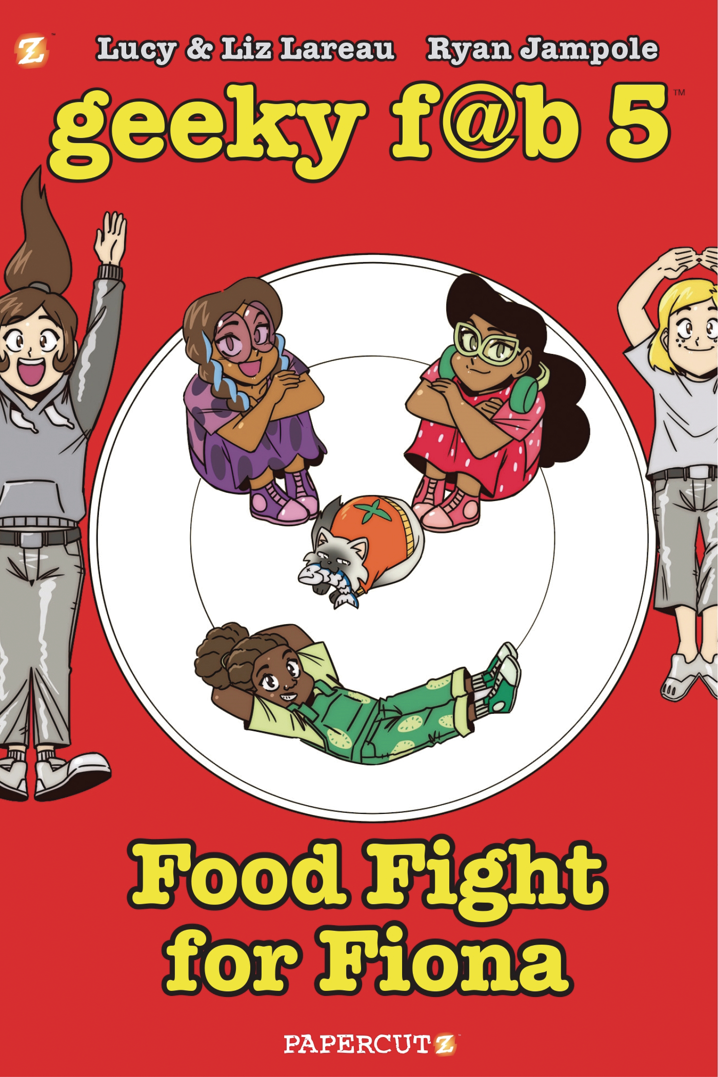 GEEKY FAB FIVE HC VOL 04 FOOD FIGHT FOR FIONA