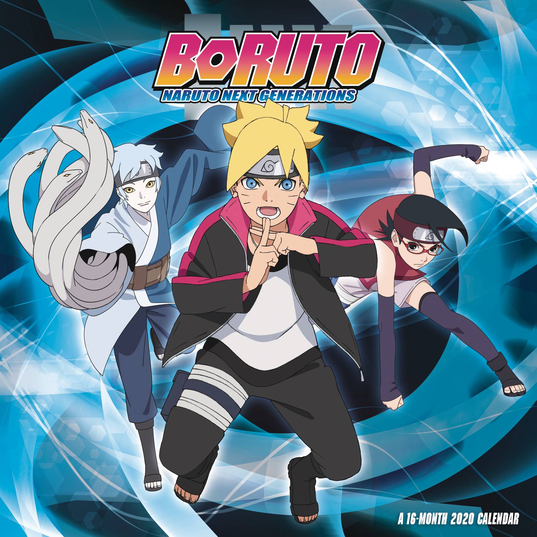 APR192399 - BORUTO NARUTO NEXT GENERATION 2020 WALL CALENDAR