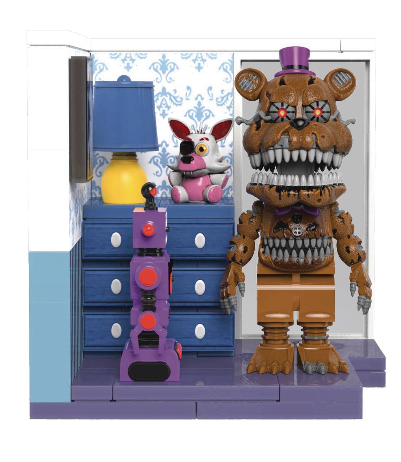 Set of 4 Five Nights at Freddy's McFarlane Sets - The Office