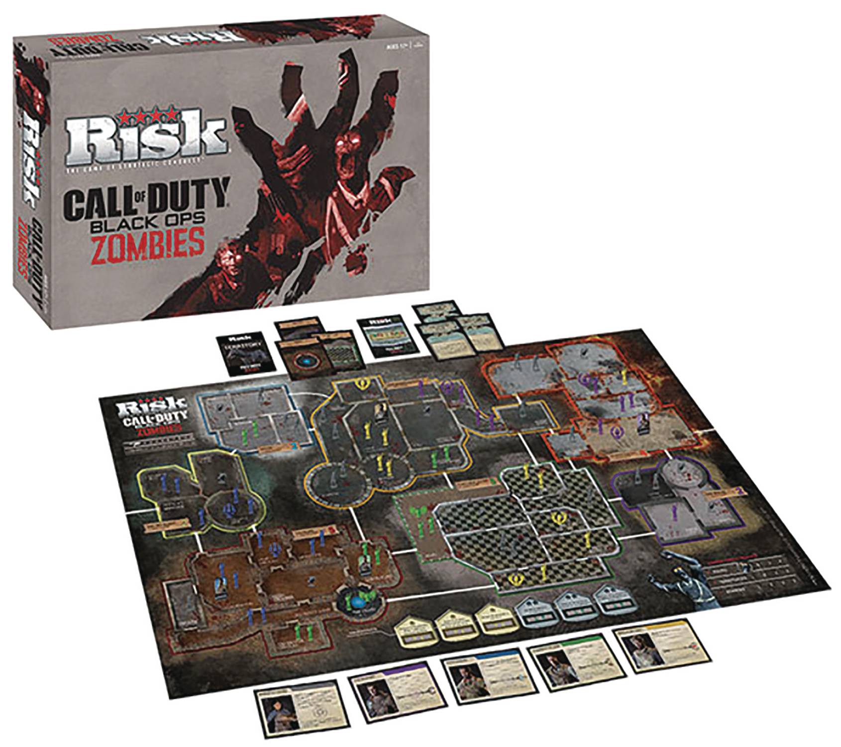 RISK CALL OF DUTY BLACK OPS ZOMBIES ED BOARD GAME
