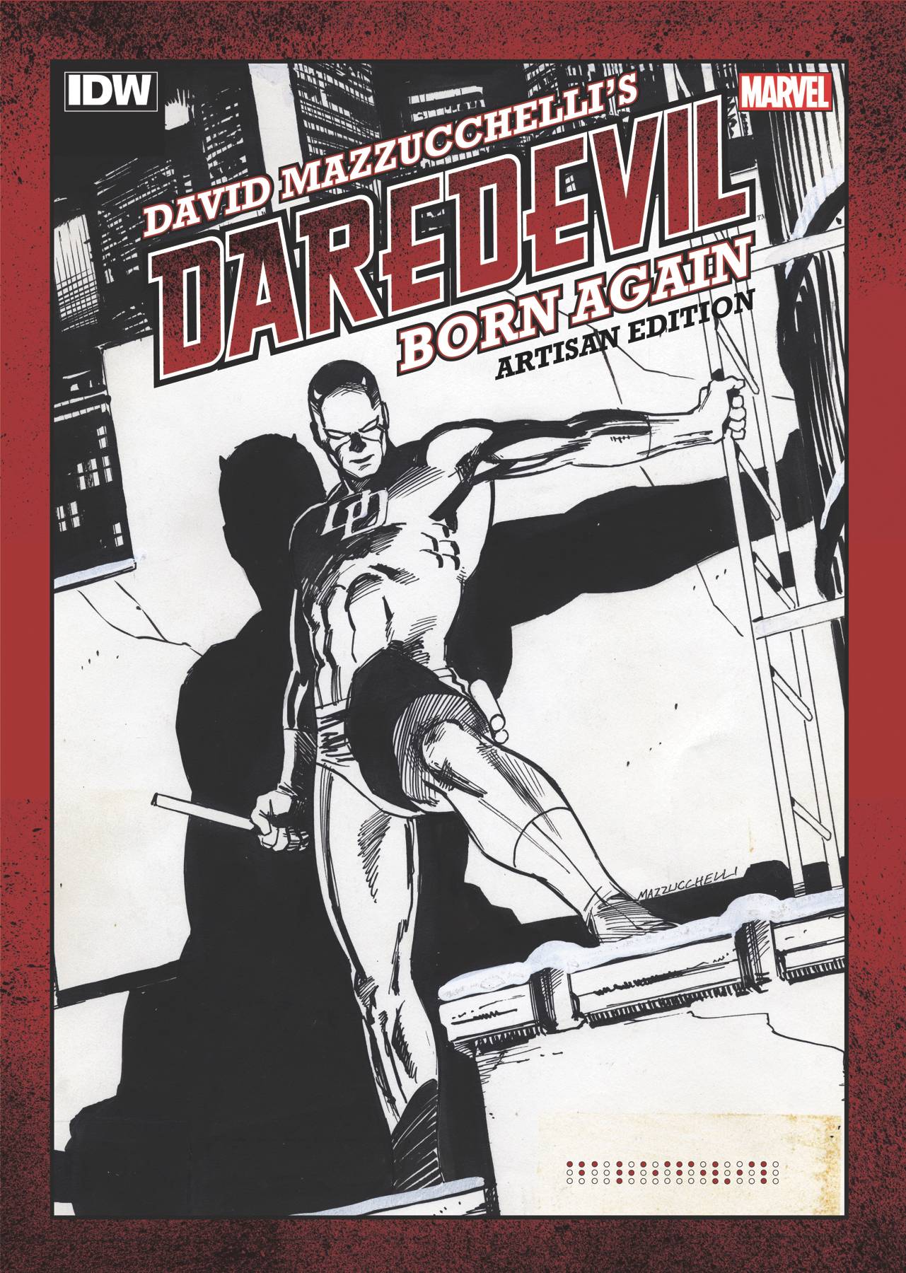 DAVID MAZZUCHELLIS DAREDEVIL BORN AGAIN ARTISAN ED TP