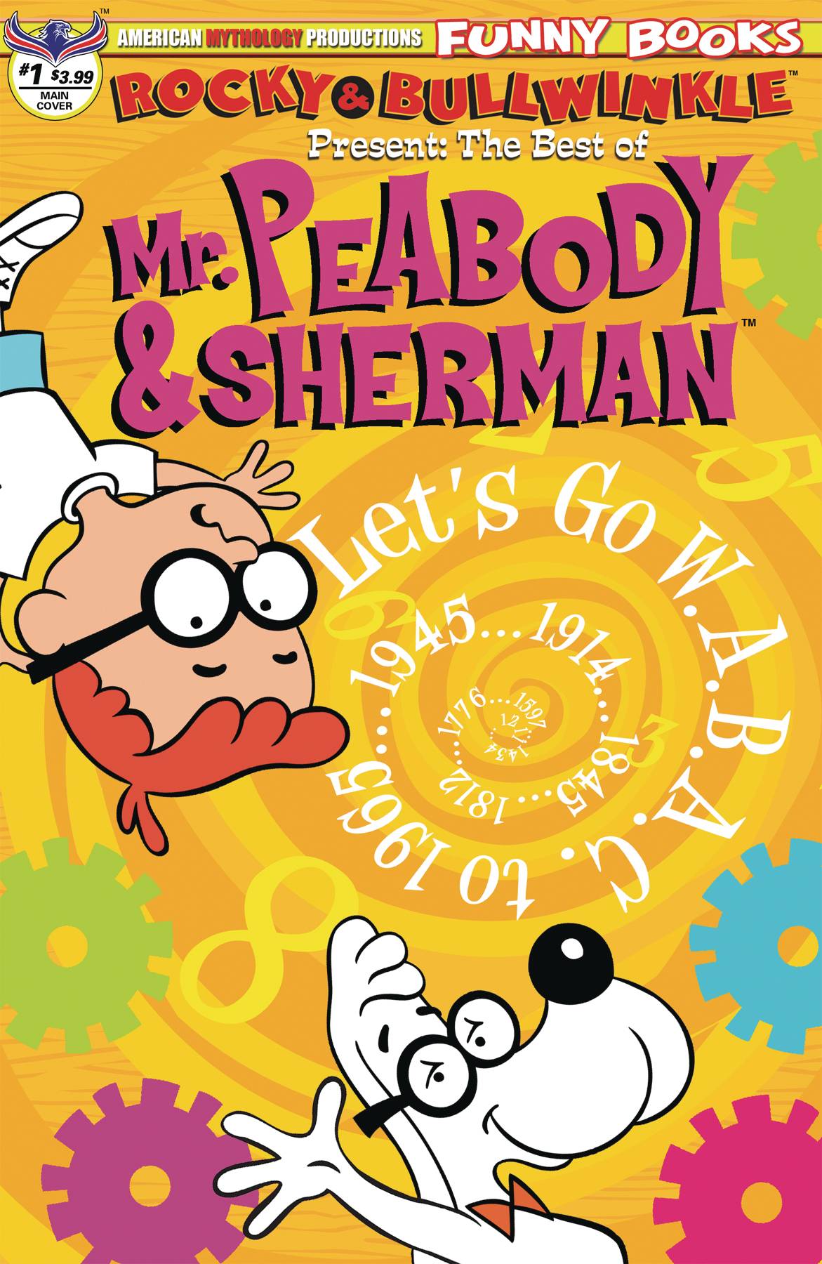 ROCKY & BULLWINKLE BEST OF PEABODY & SHERMAN #1 CVR A