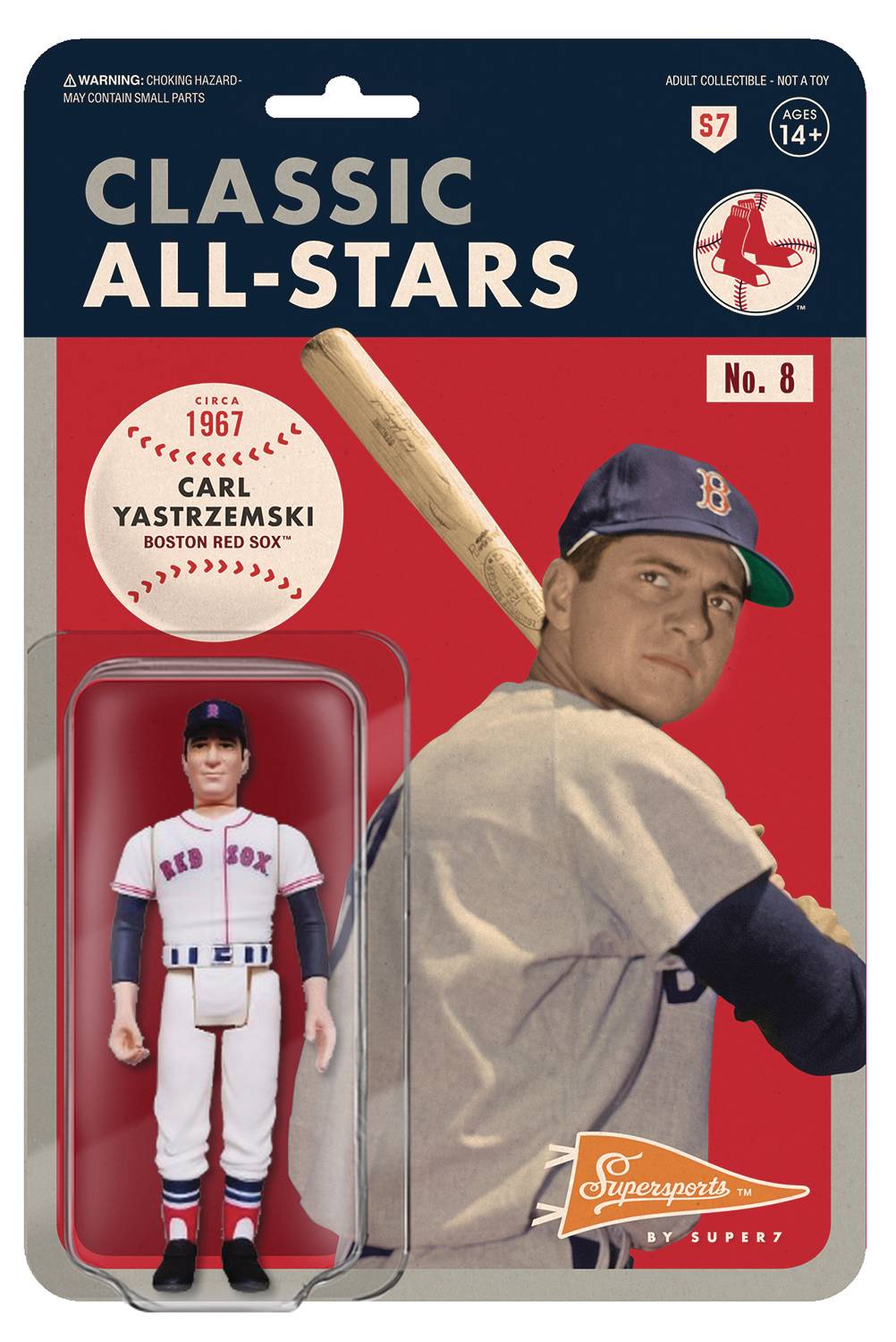 MLB CLASSICS CARL YASTRZEMSKI REACTION FIG