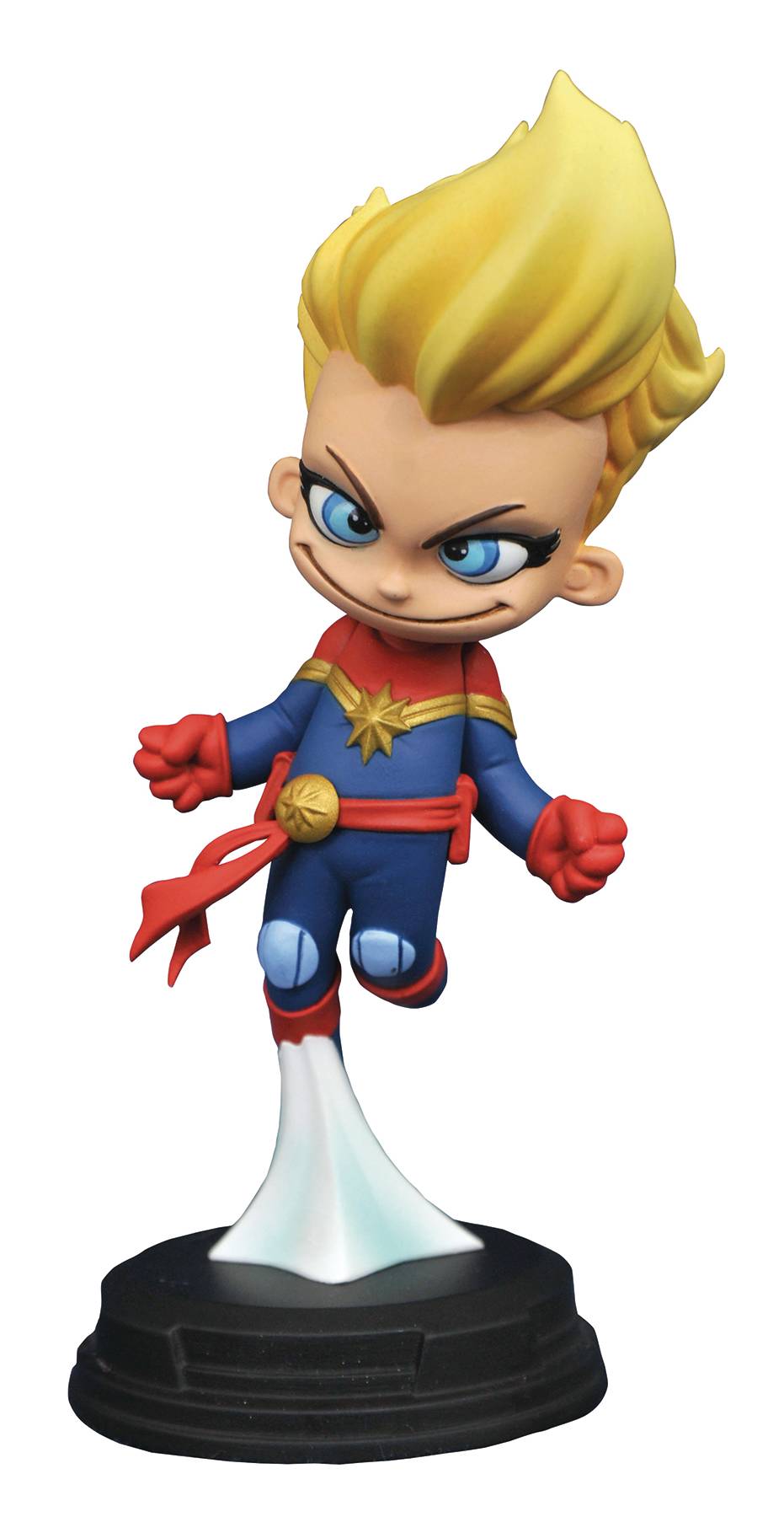 MARVEL ANIMATED STYLE CAPTAIN MARVEL STATUE (O/A)