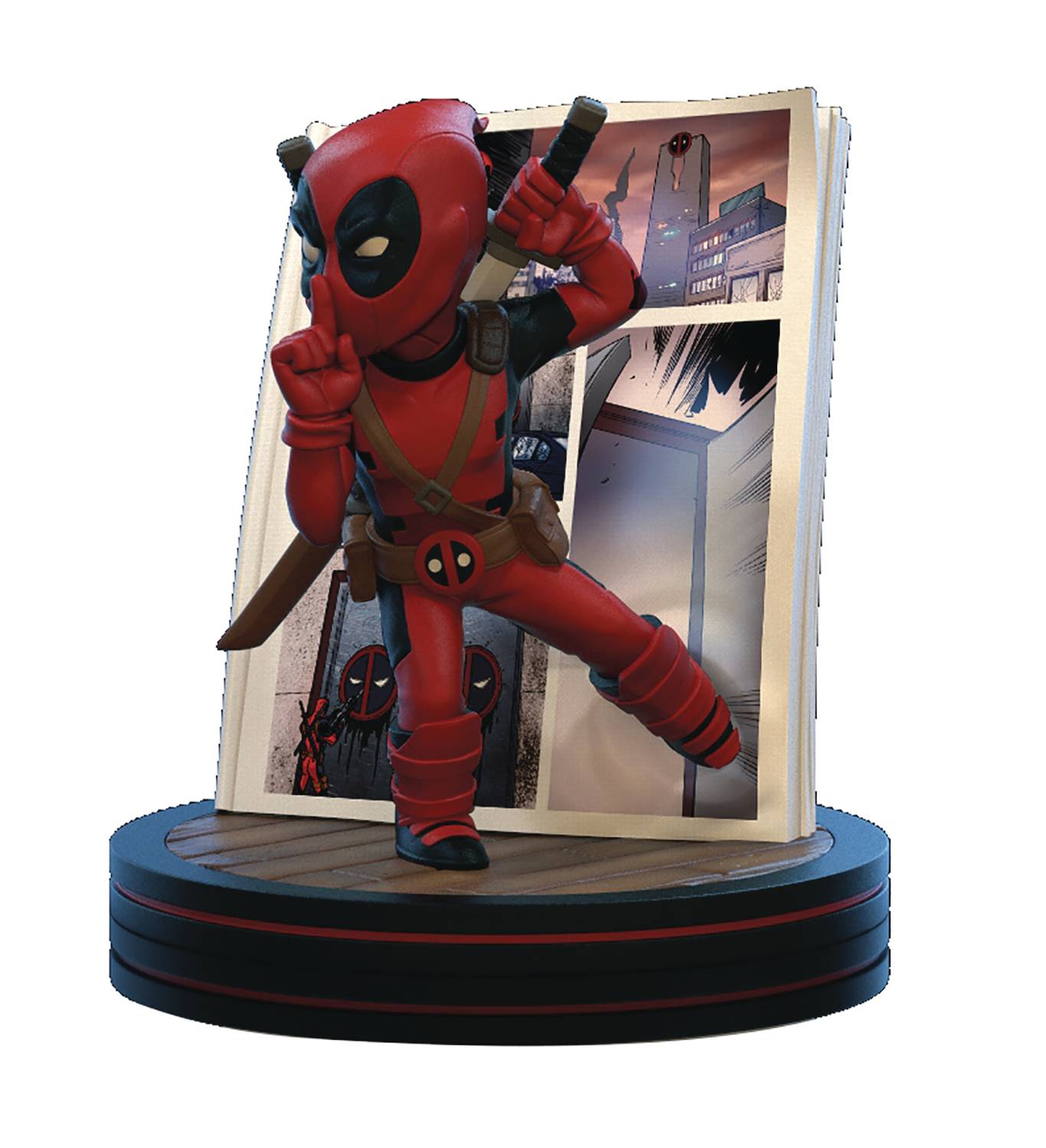 MARVEL DEADPOOL 4D Q-FIG DIORAMA FIGURE