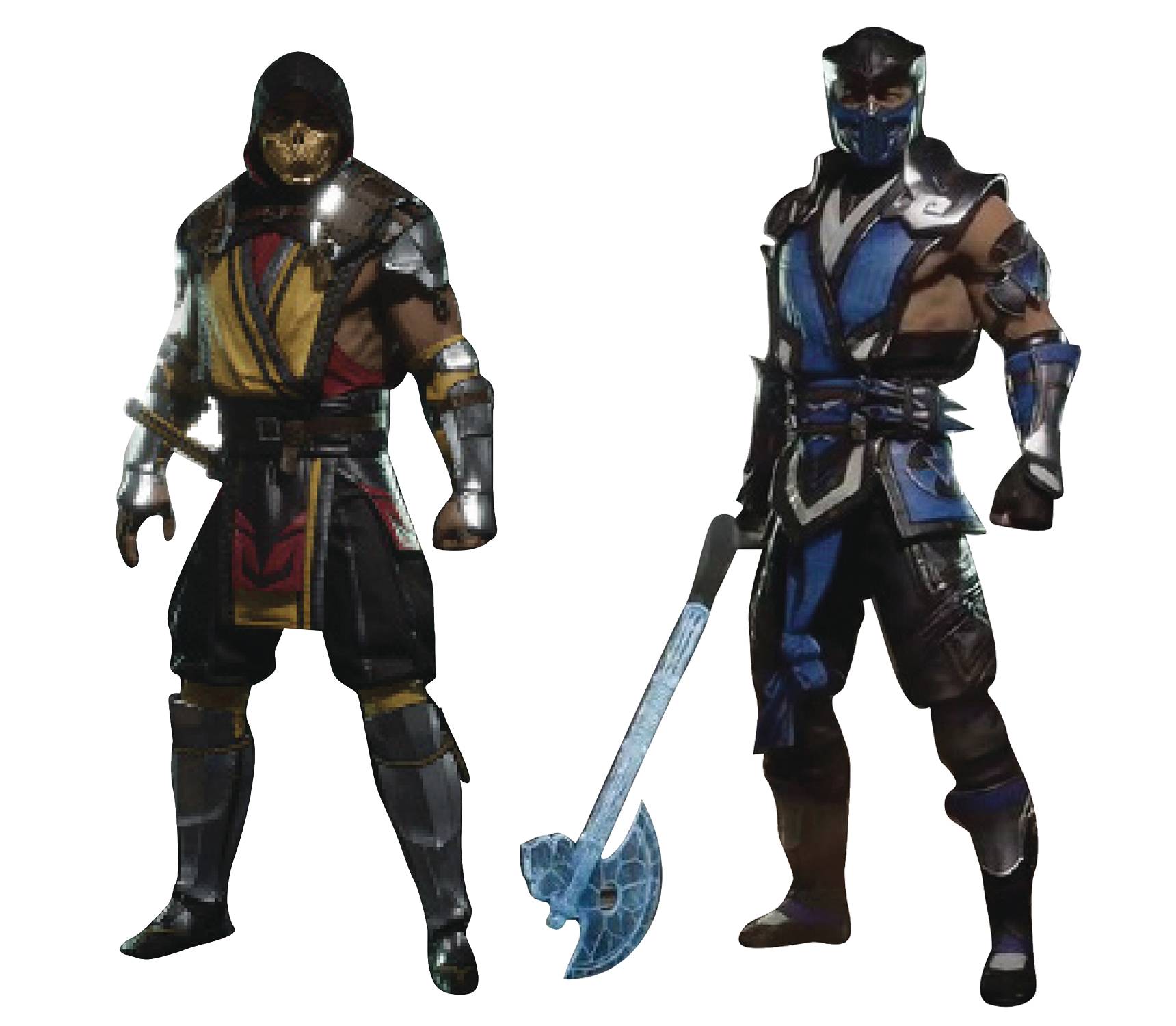 mortal kombat scorpion vs sub zero toys