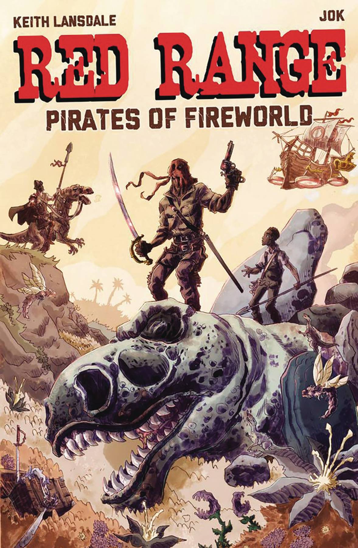 RED RANGE PIRATES OF FIREWORLD #1 CVR A JOK