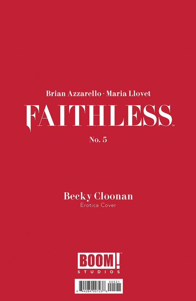 FAITHLESS #5 (OF 6) CVR B EROTICA CLOONAN VAR (MR)