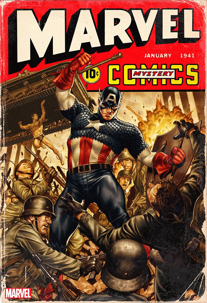 Marvel Comics MARVEL #1000 first printing Bagley variant 