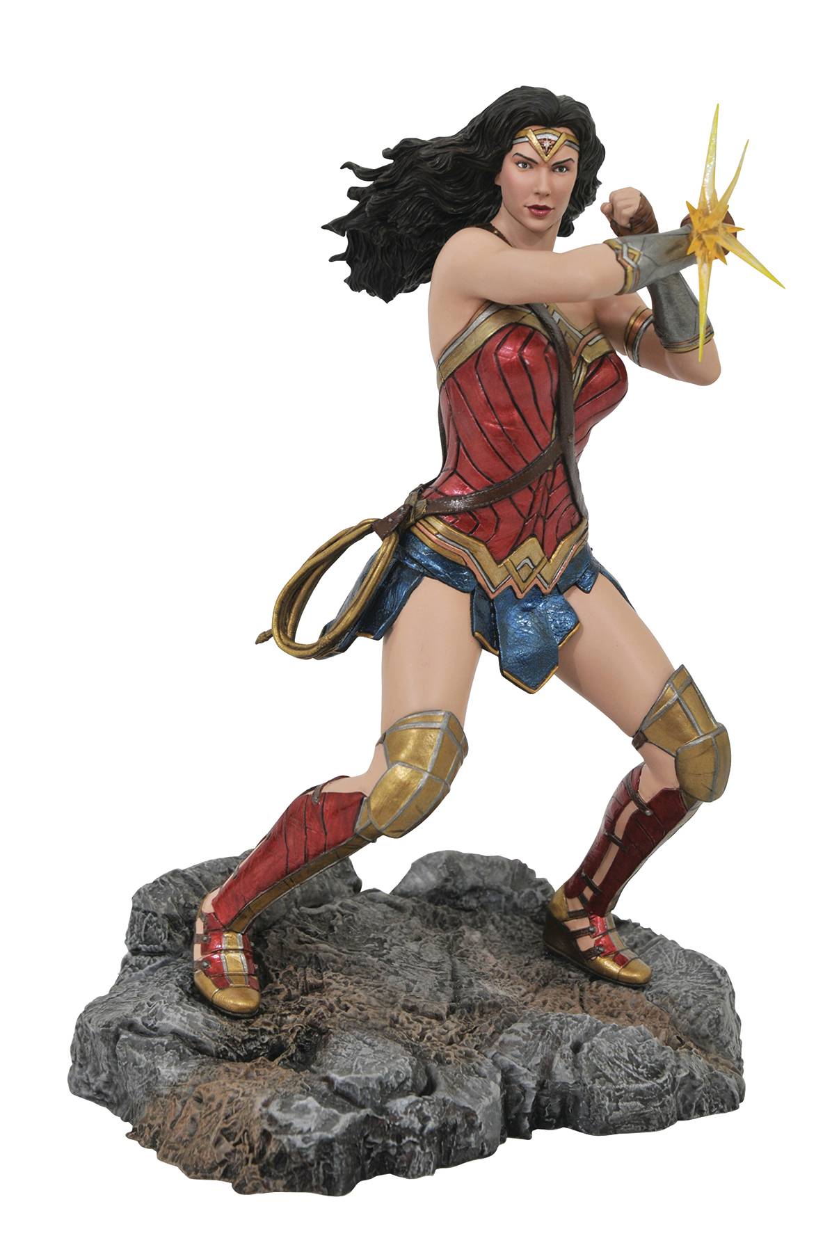 DC GALLERY JL MOVIE WONDER WOMAN BRACELETS PVC FIGURE