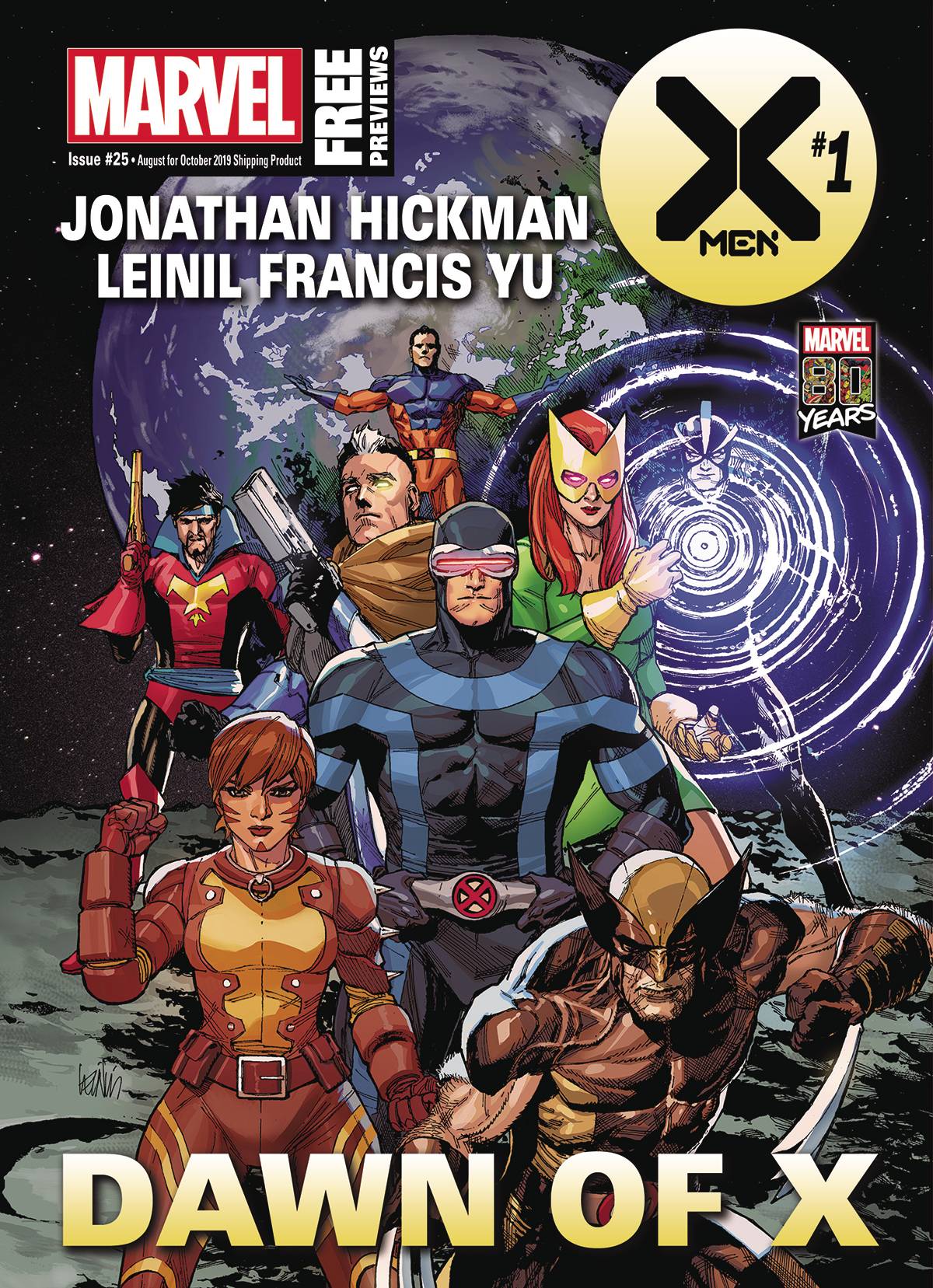 MARVEL PREVIEWS VOL 04 #25 AUGUST 2019 EXTRAS