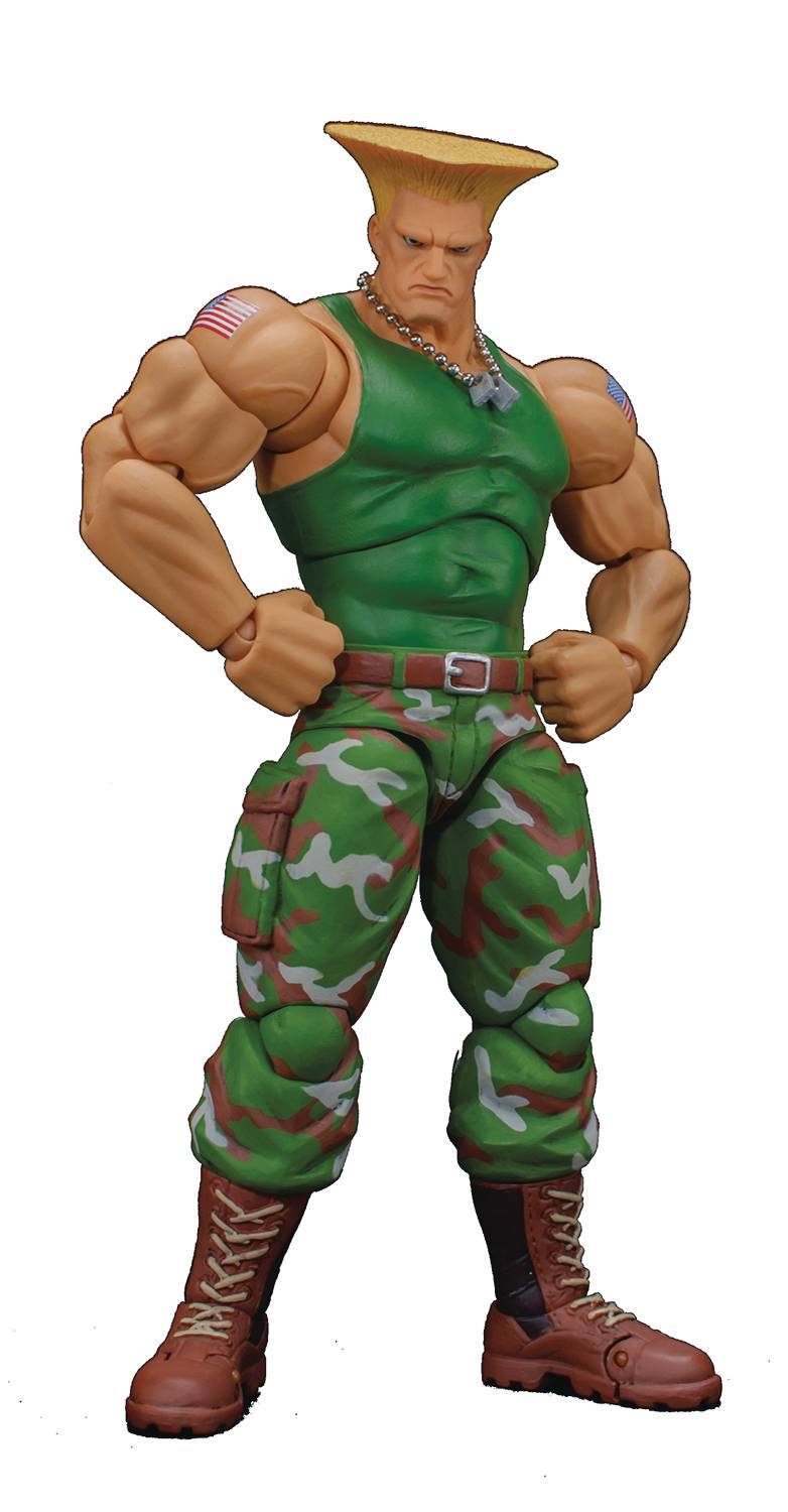 Street Fighter II Guile 1/12 Scale Figure