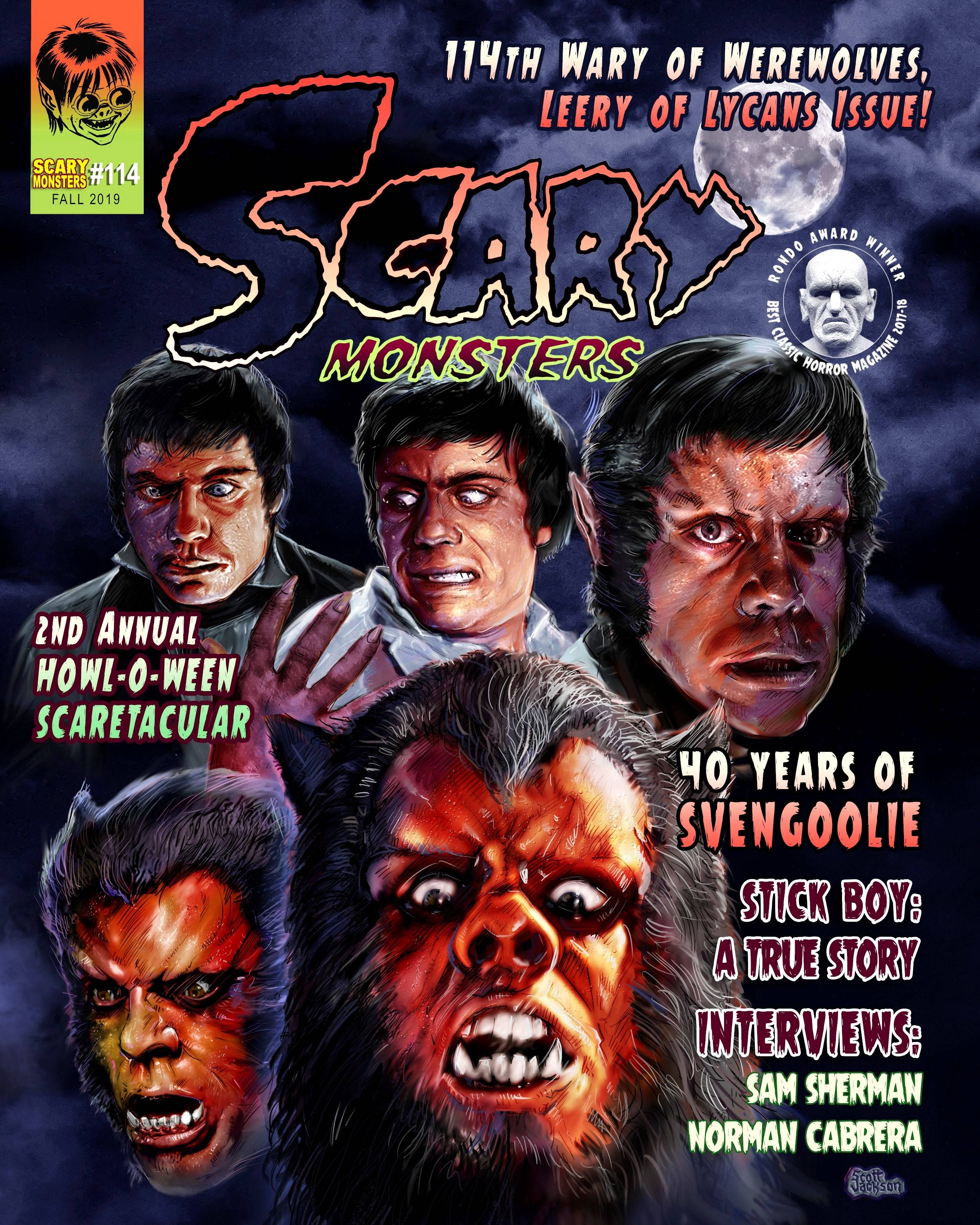 SCARY MONSTERS MAGAZINE #114