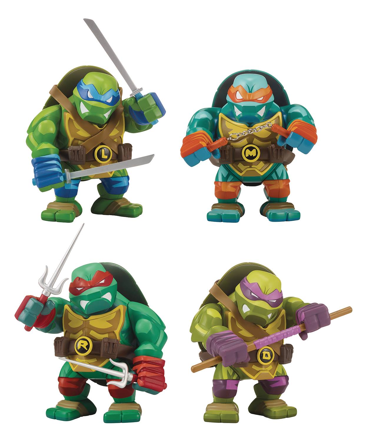 APR198270 - TMNT SHADOW NINJAS 4PC VINYL FIG ASST - Previews World