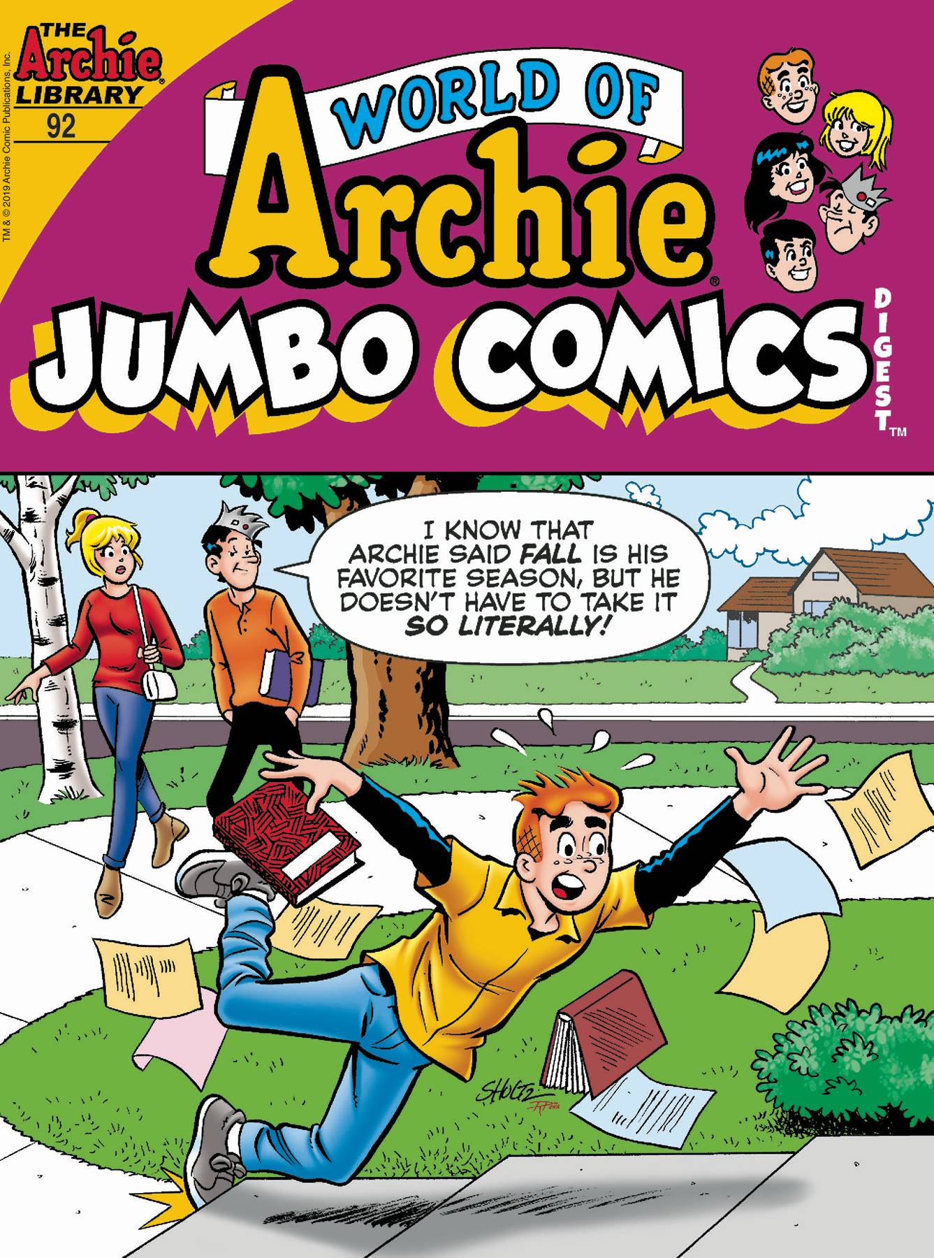 WORLD OF ARCHIE JUMBO COMICS DIGEST #92